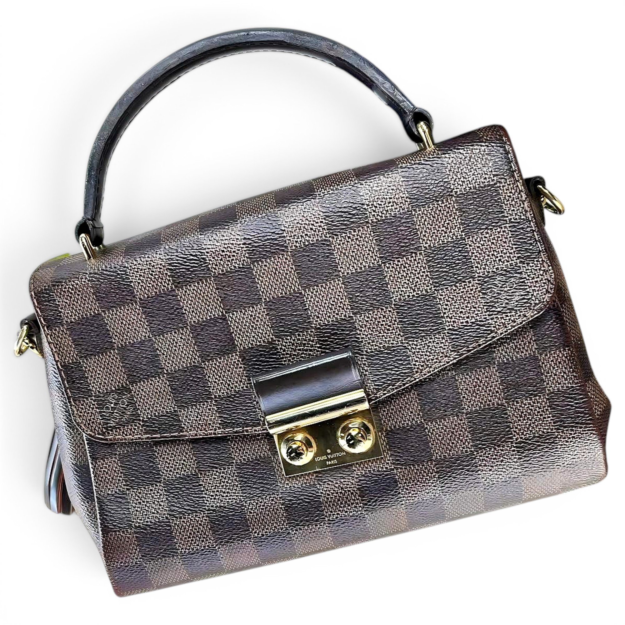 Croisette leather handbag