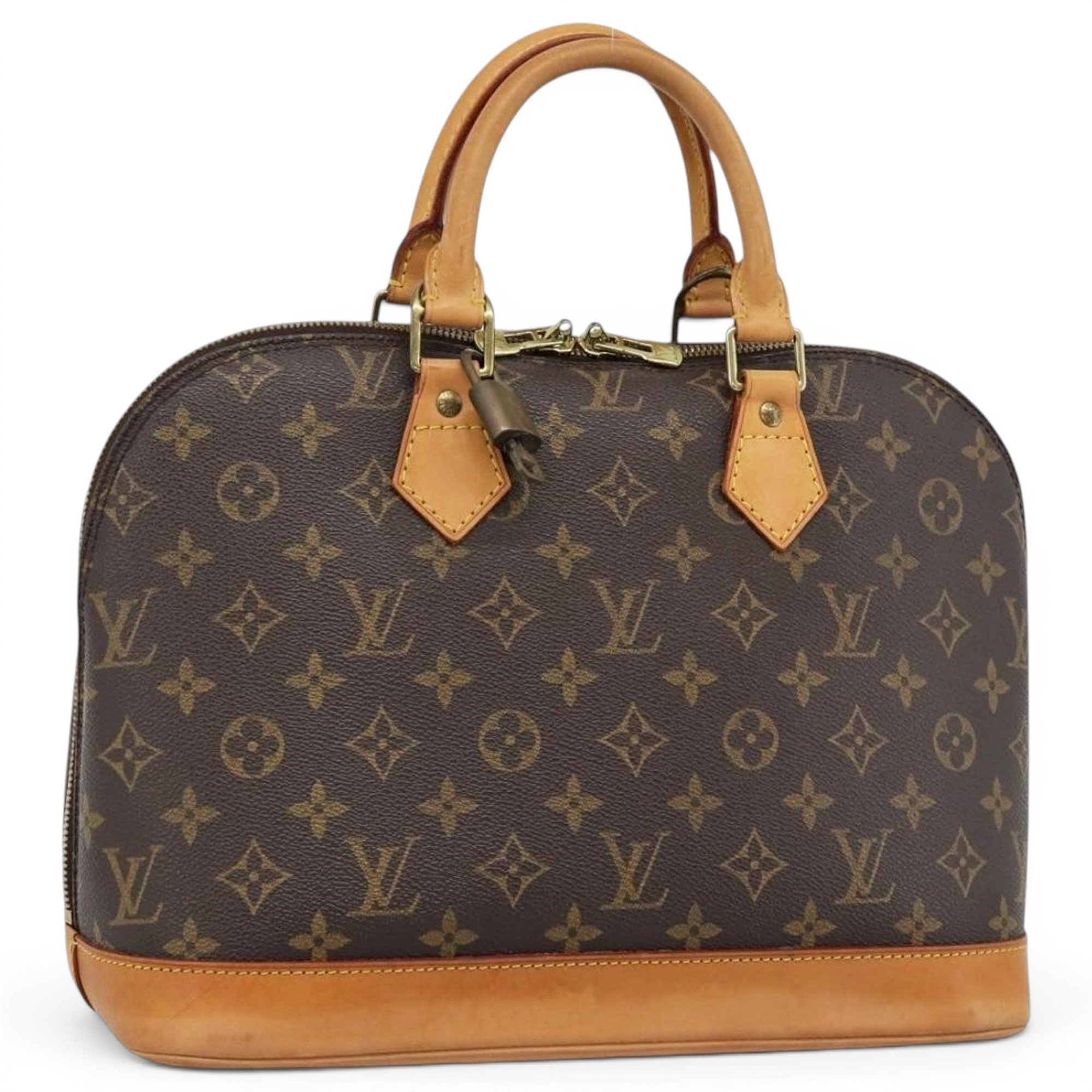 Alma leather handbag