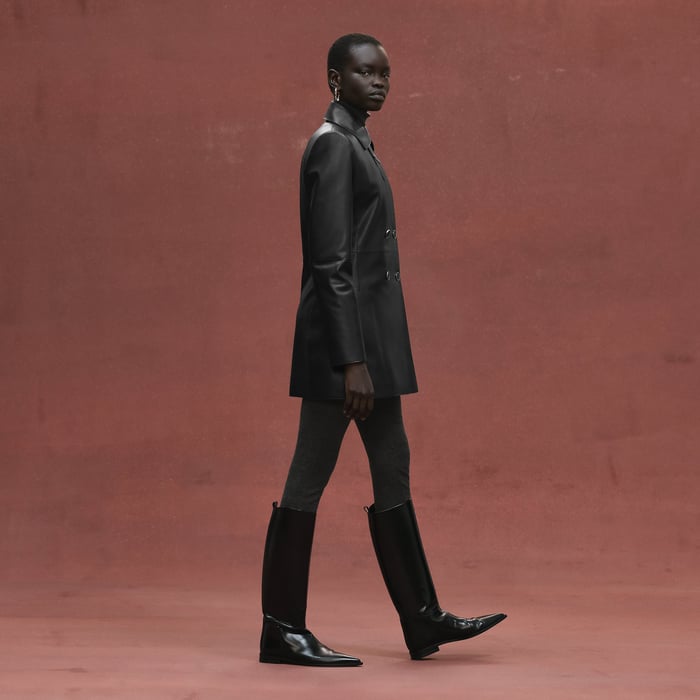 Noir Pea Coat