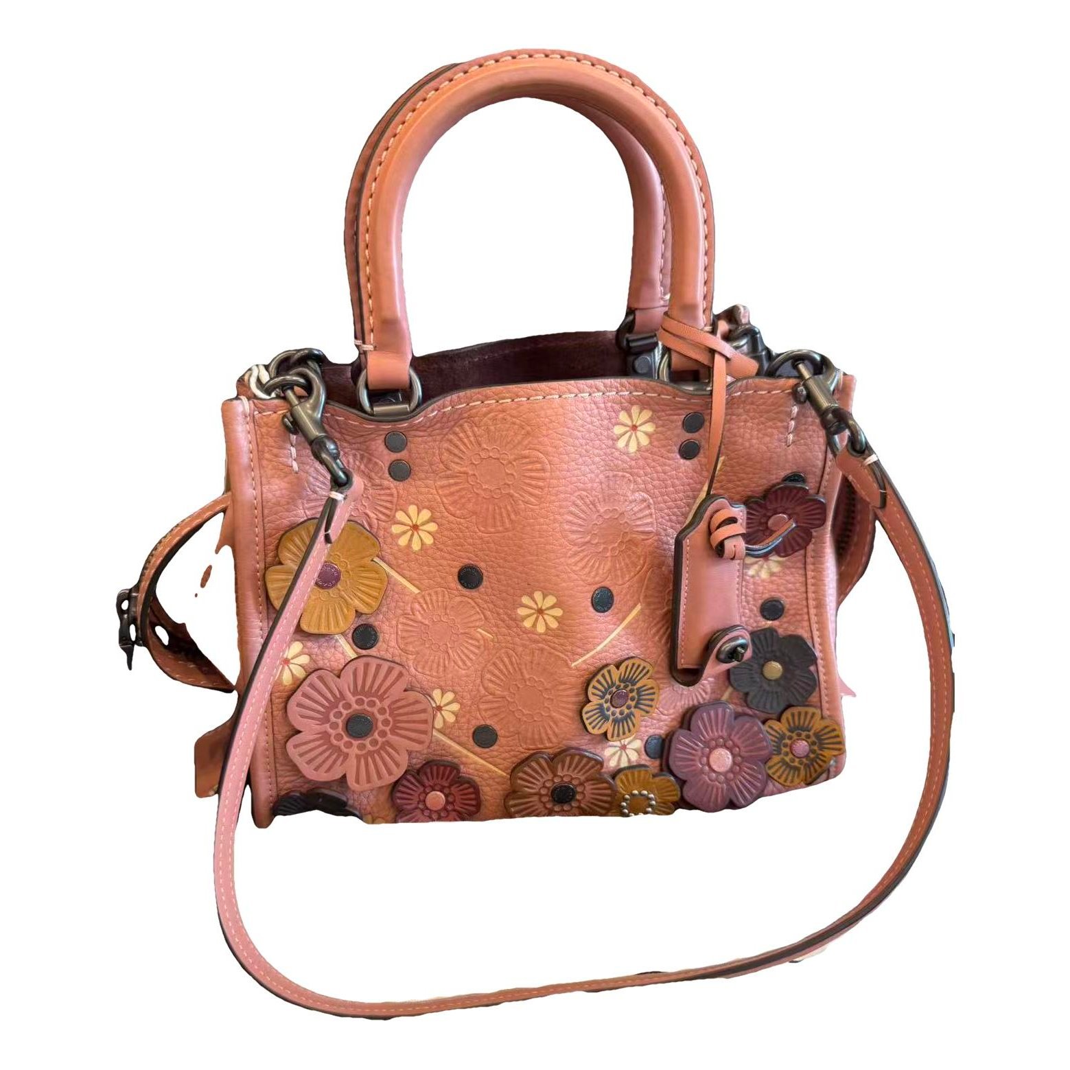 Leather crossbody bag