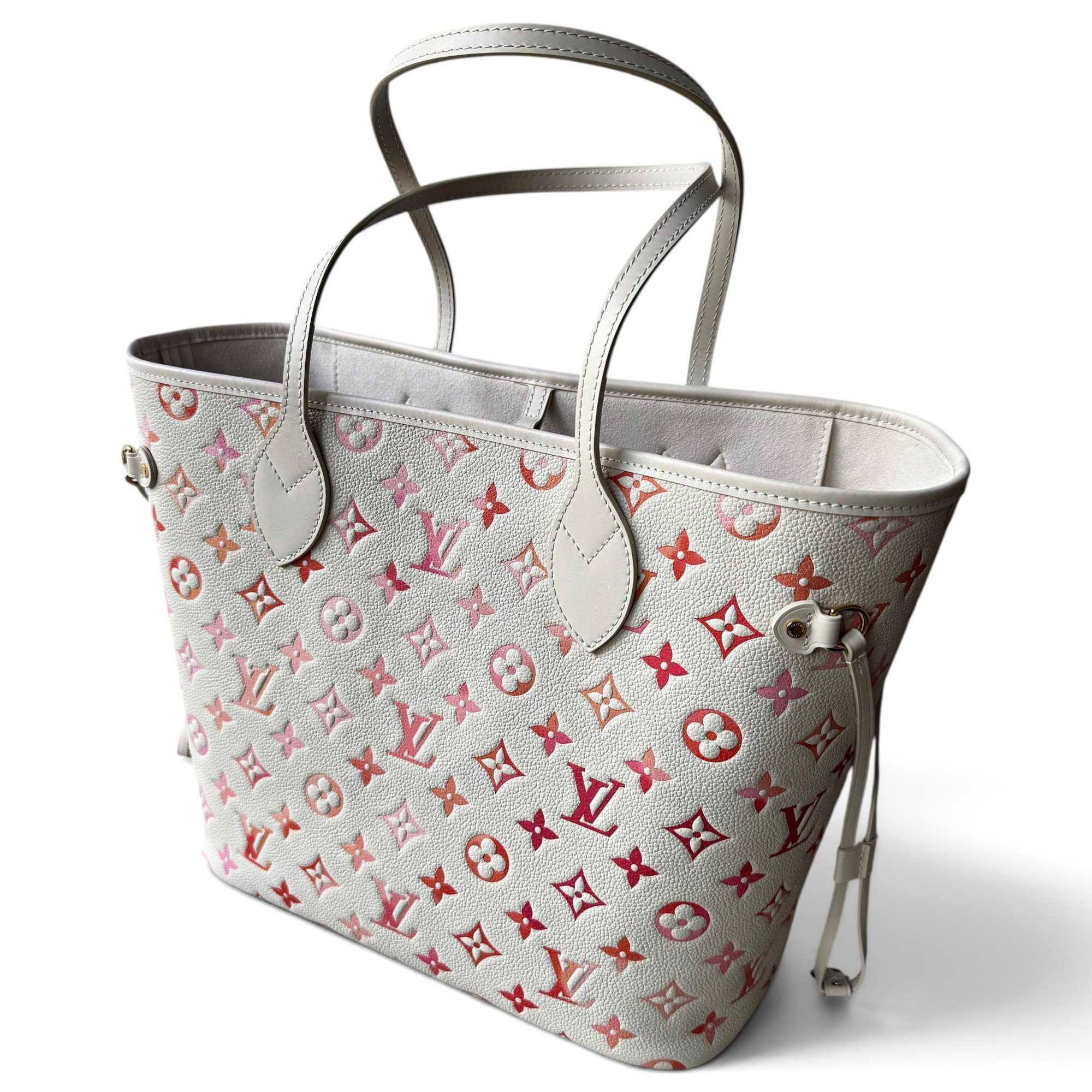 Neverfull leather tote