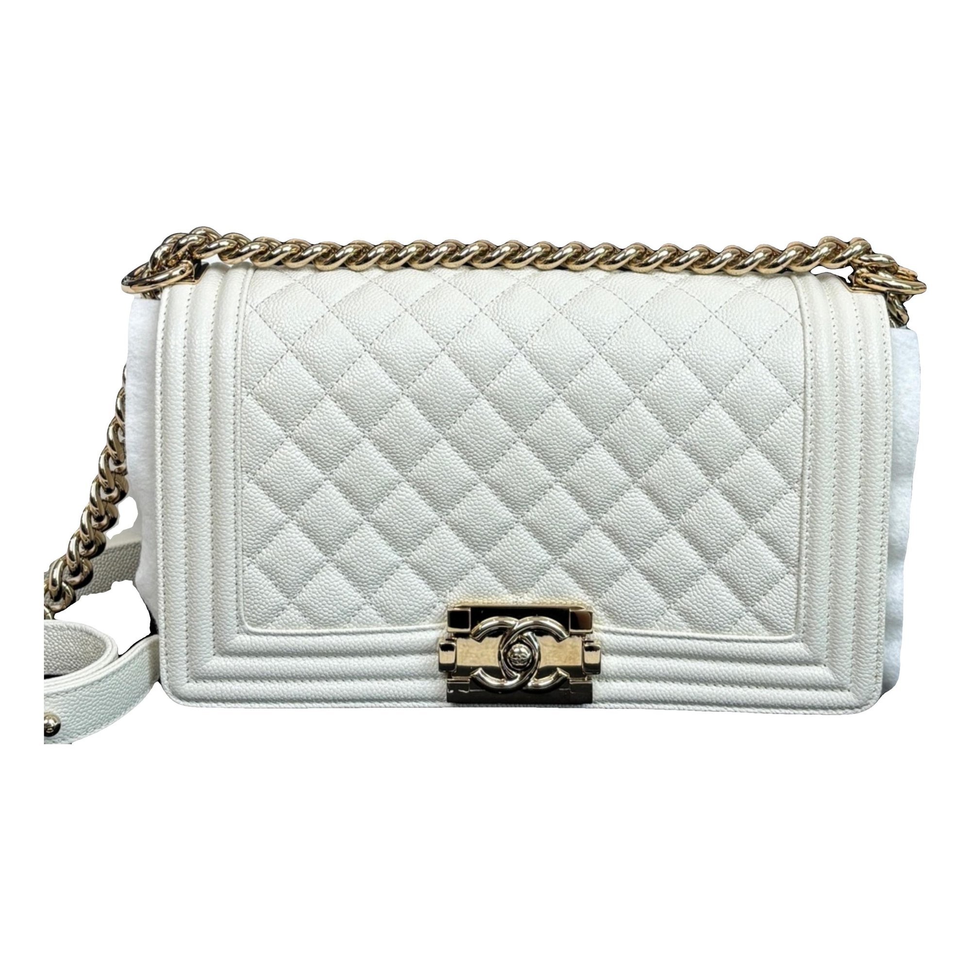 Boy leather crossbody bag
