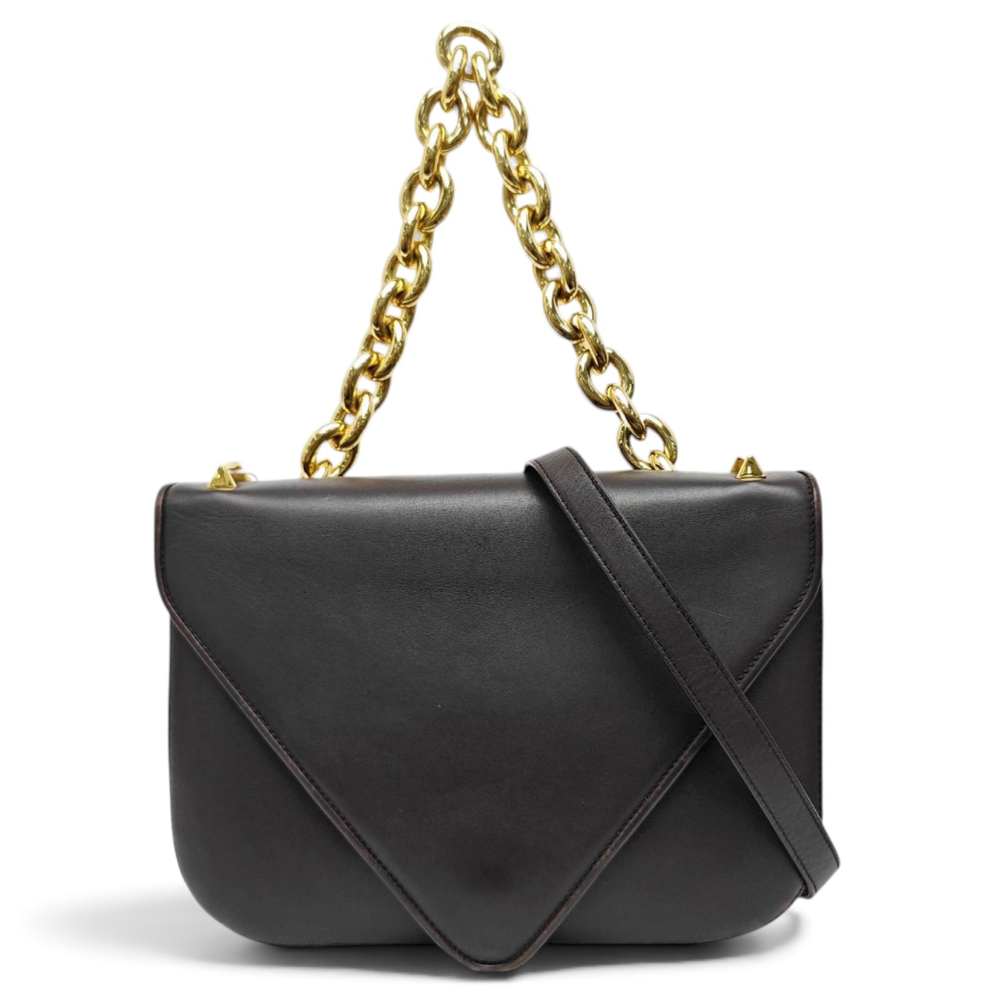 Mount leather handbag