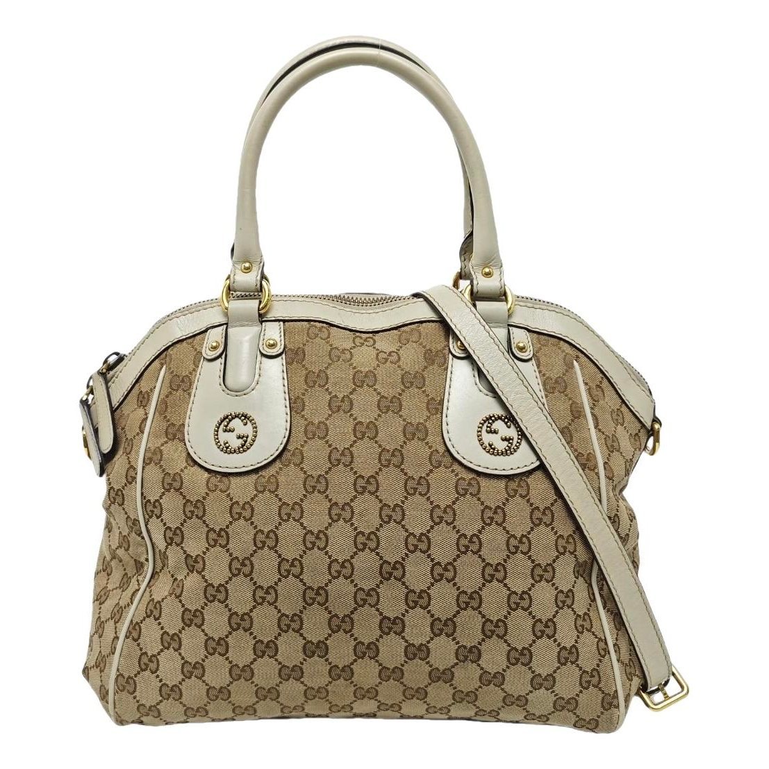 Leather handbag