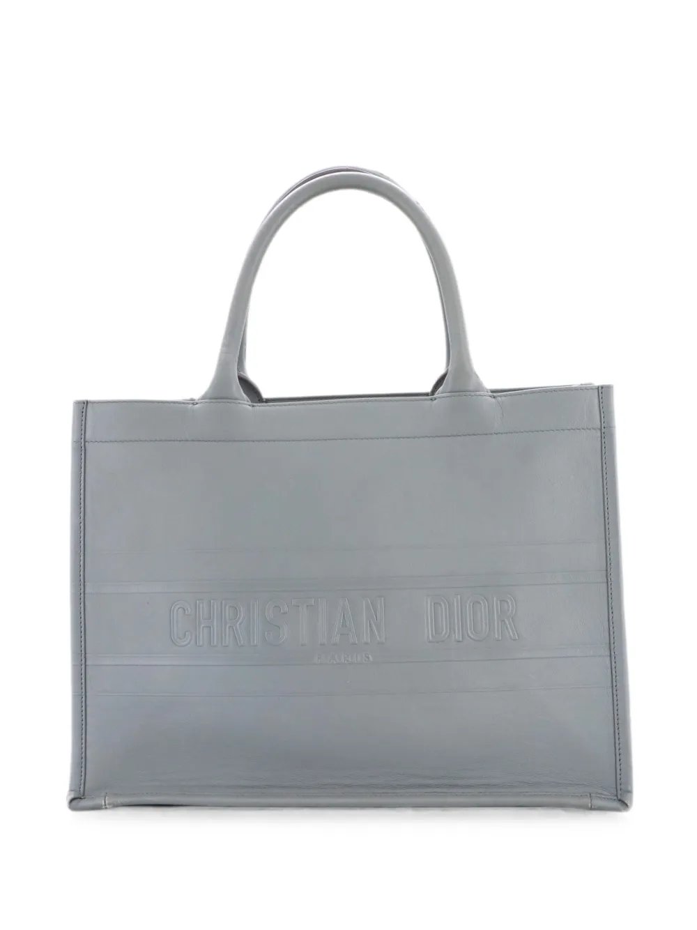 Book Oblique Embossed Calfskin Medium tote bag