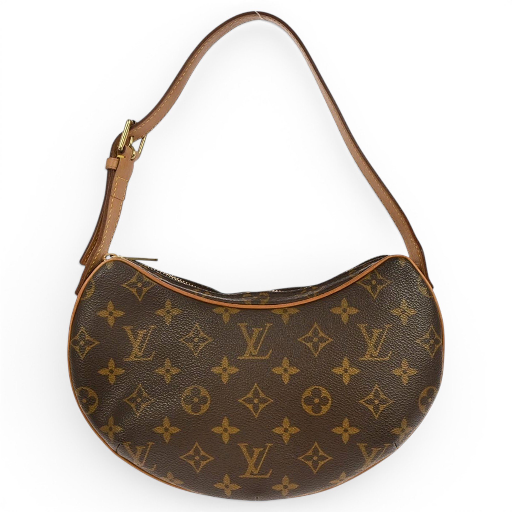 Croissant cloth handbag