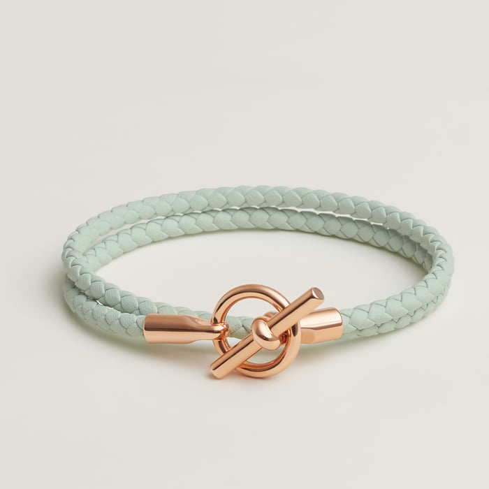Vert Peppermint Glenan Double Tour Bracelet