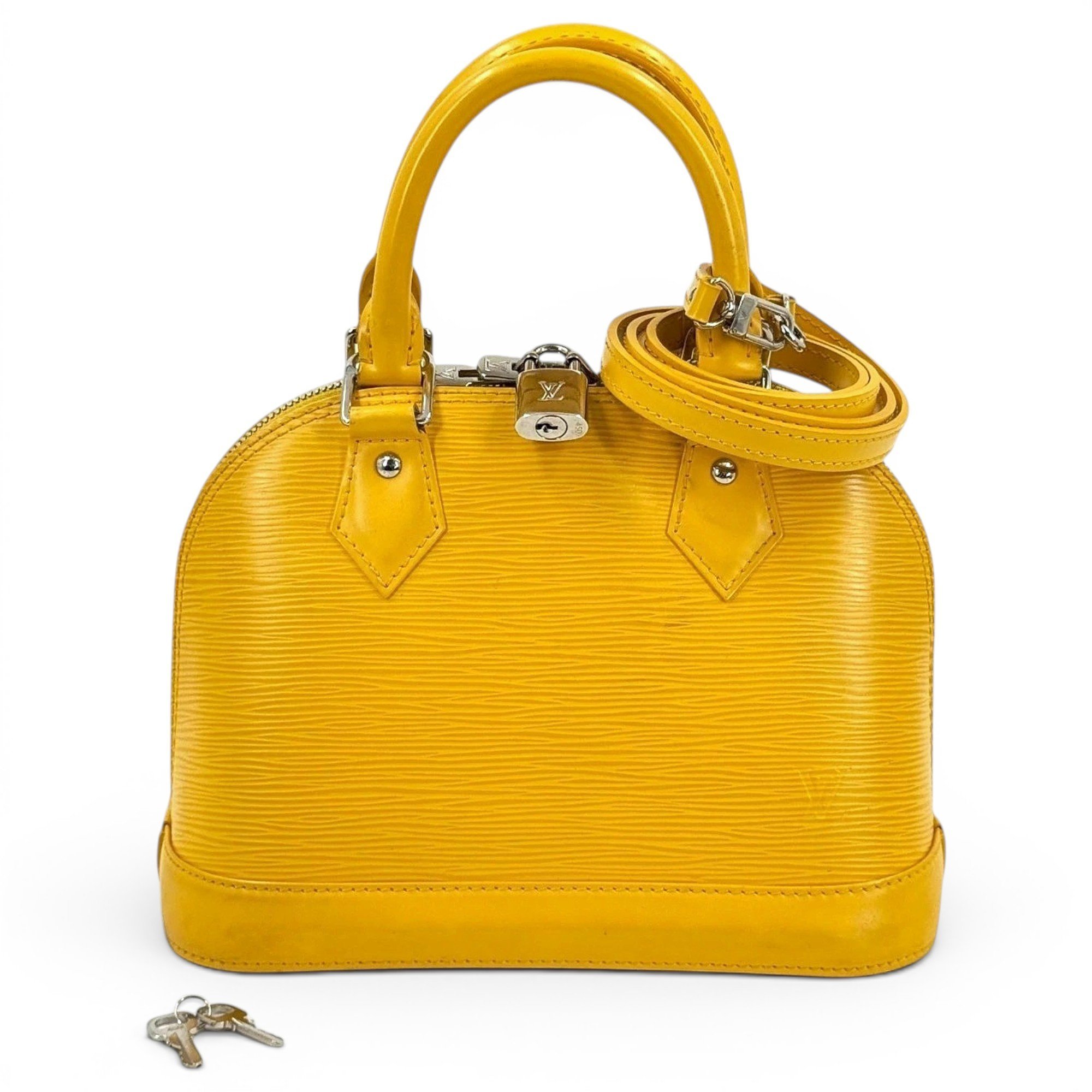 Alma BB leather handbag