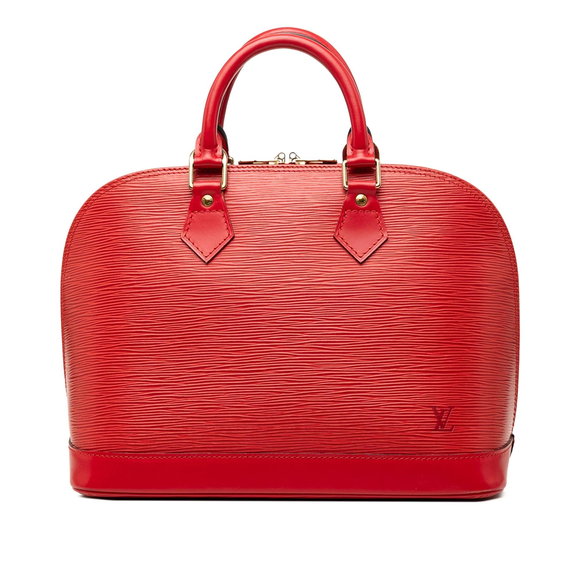 Alma leather handbag
