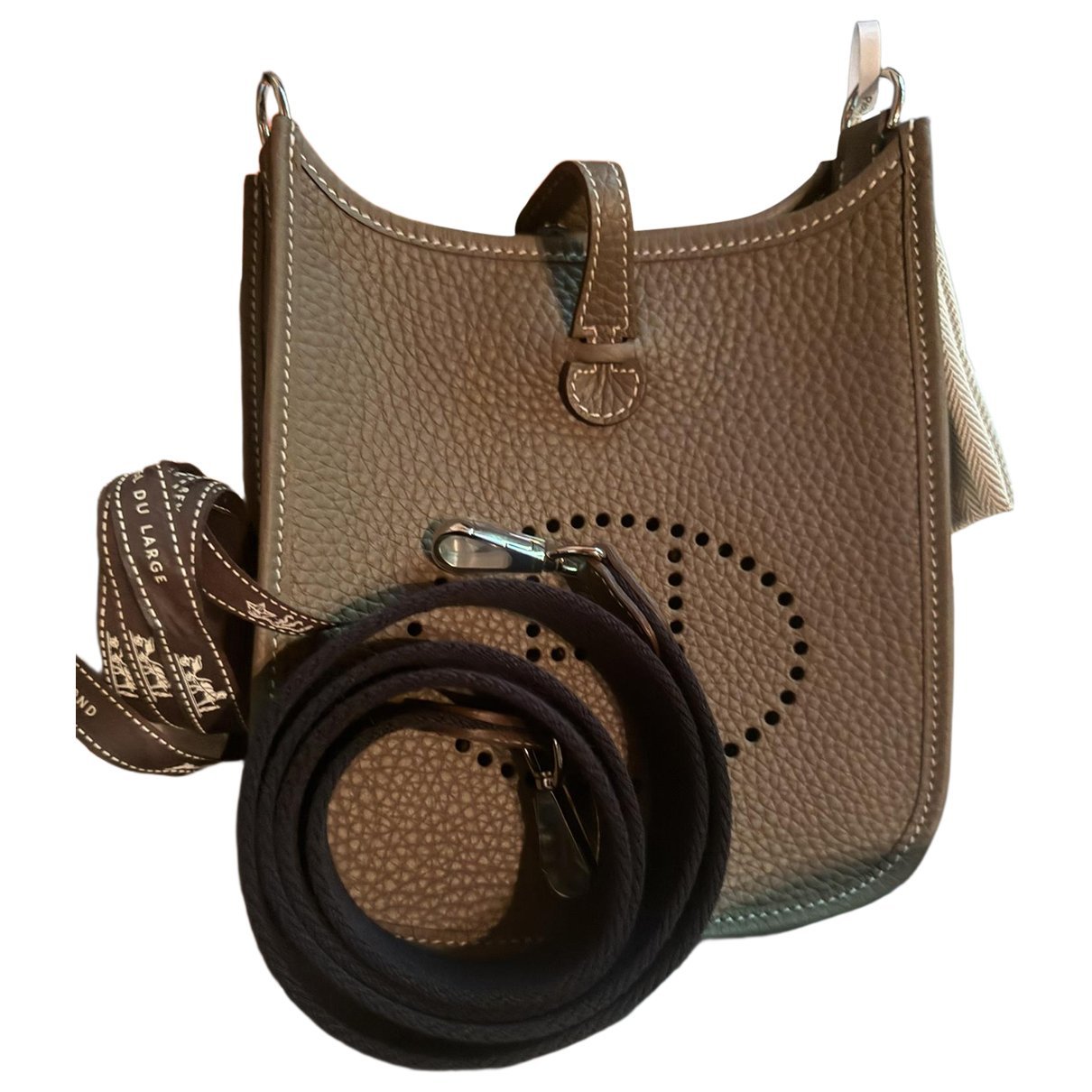 Evelyne leather crossbody bag