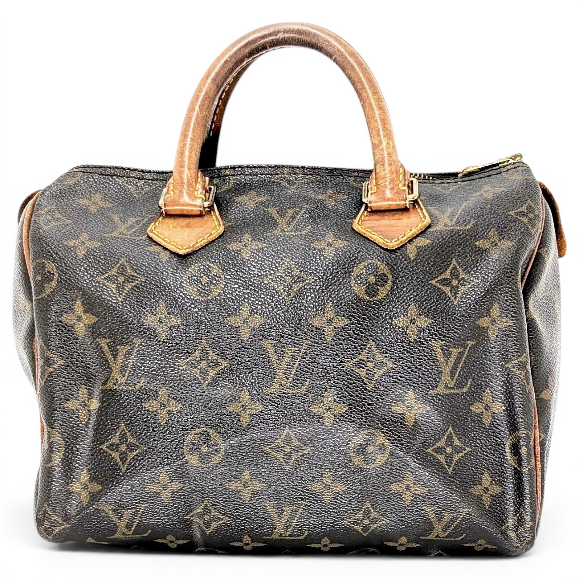Speedy leather handbag