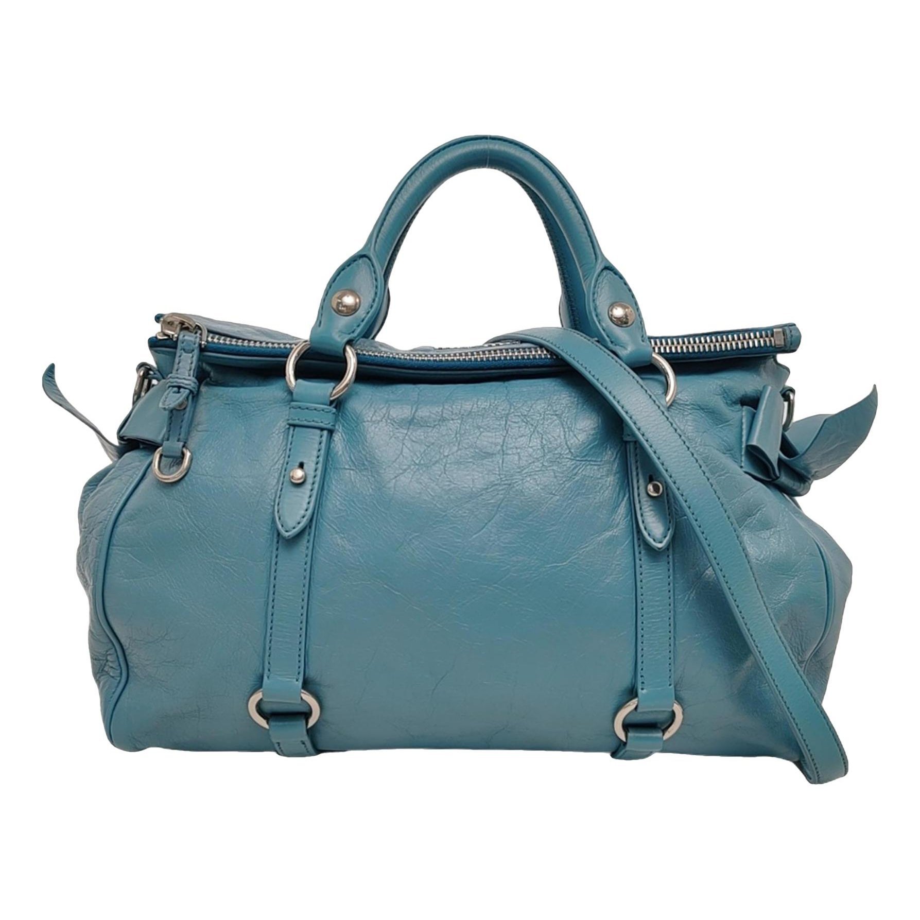 Miu Miu Bow bag leather handbag