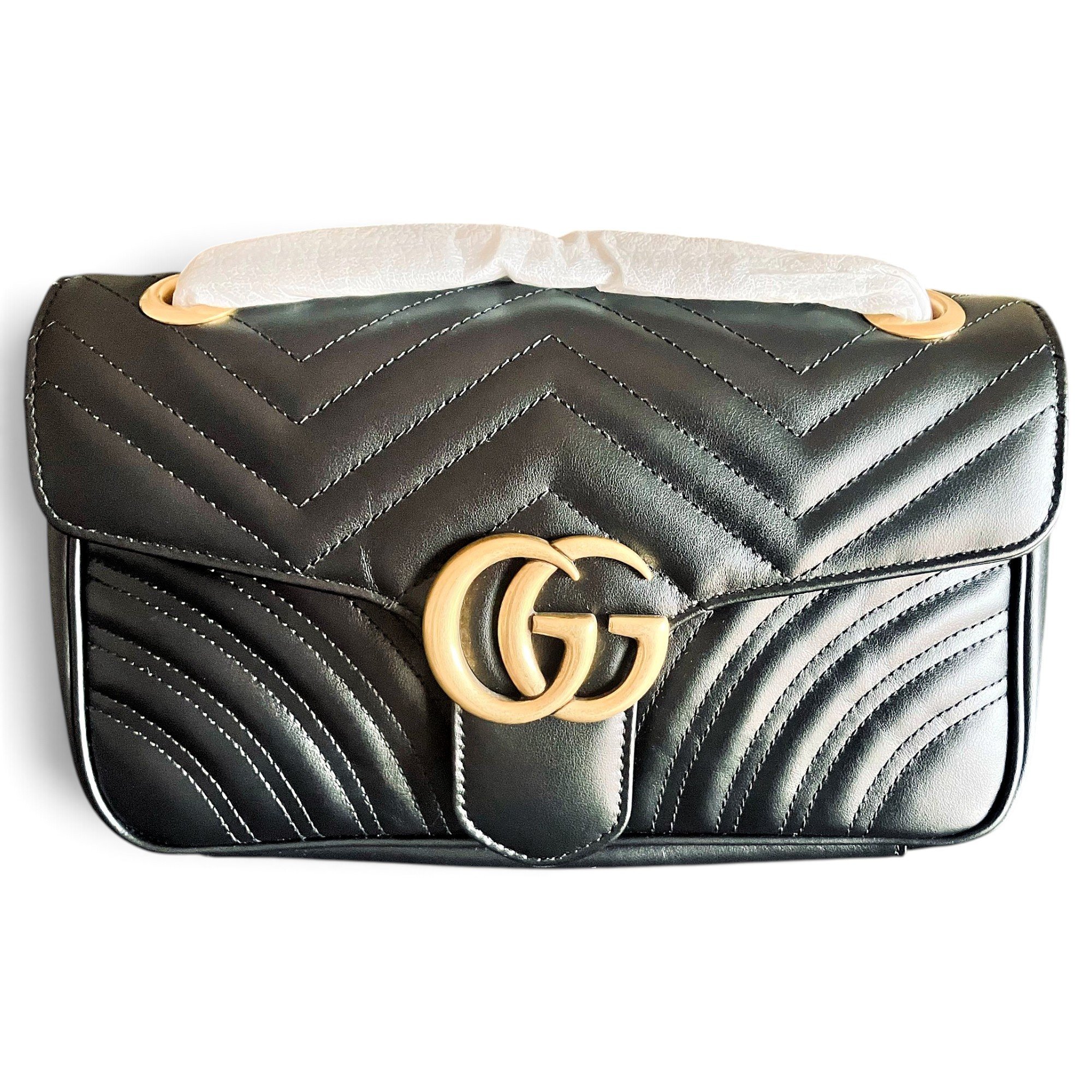 GG Marmont Flap leather handbag