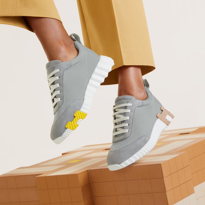 Gris Tempérance Tênis Bouncing