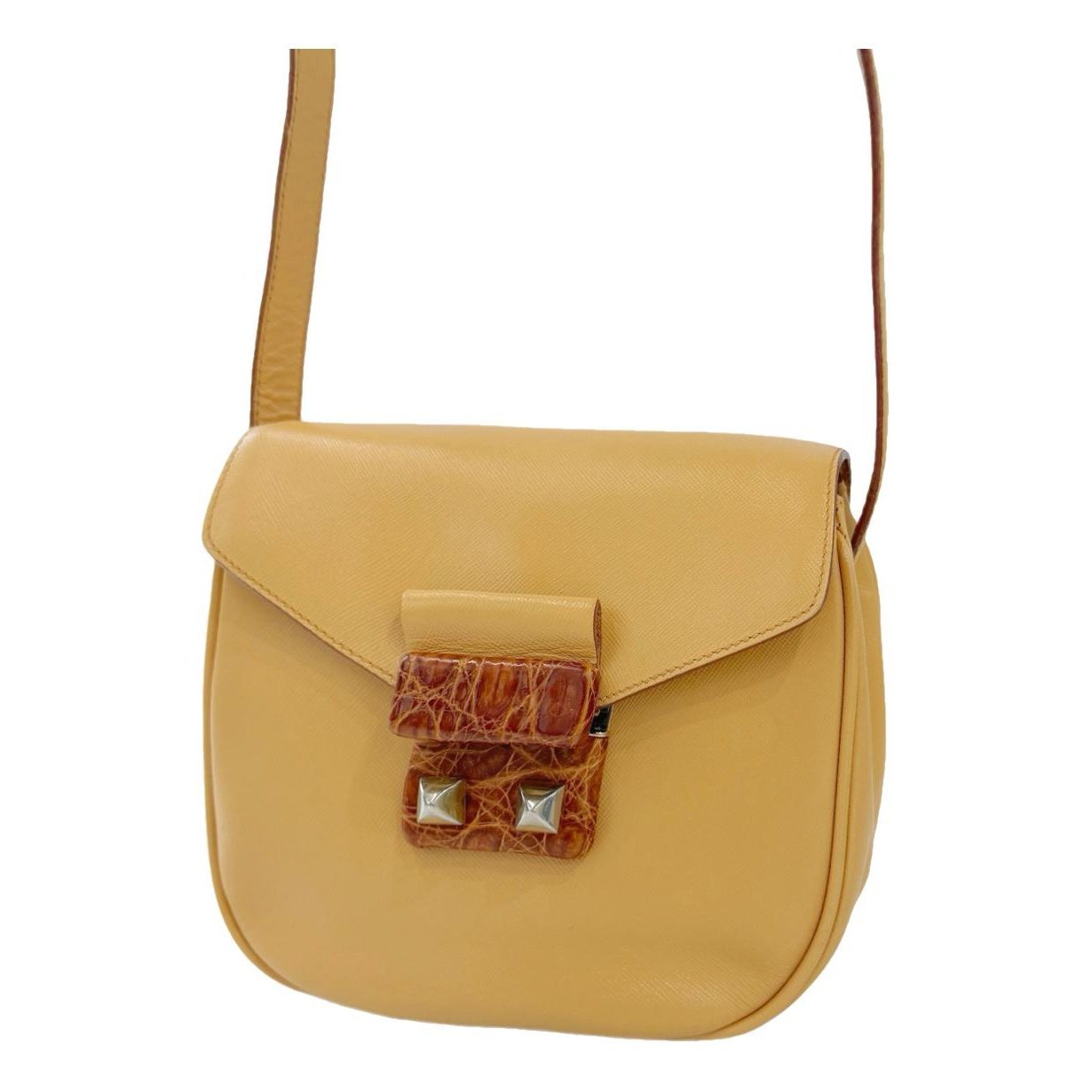 Leather crossbody bag