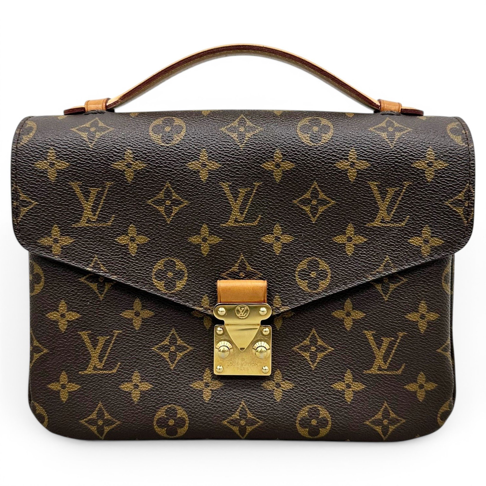 Metis leather handbag