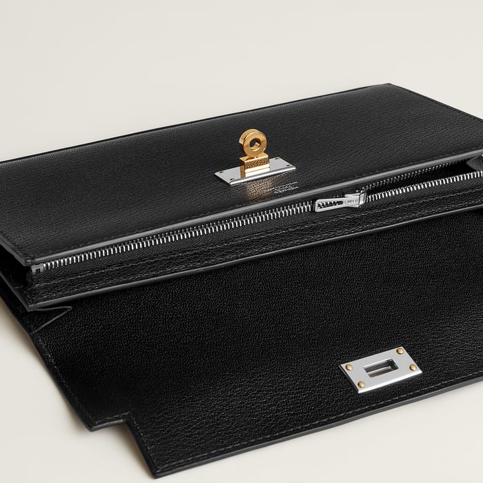 Noir Kelly Pocket Long Electrum Wallet