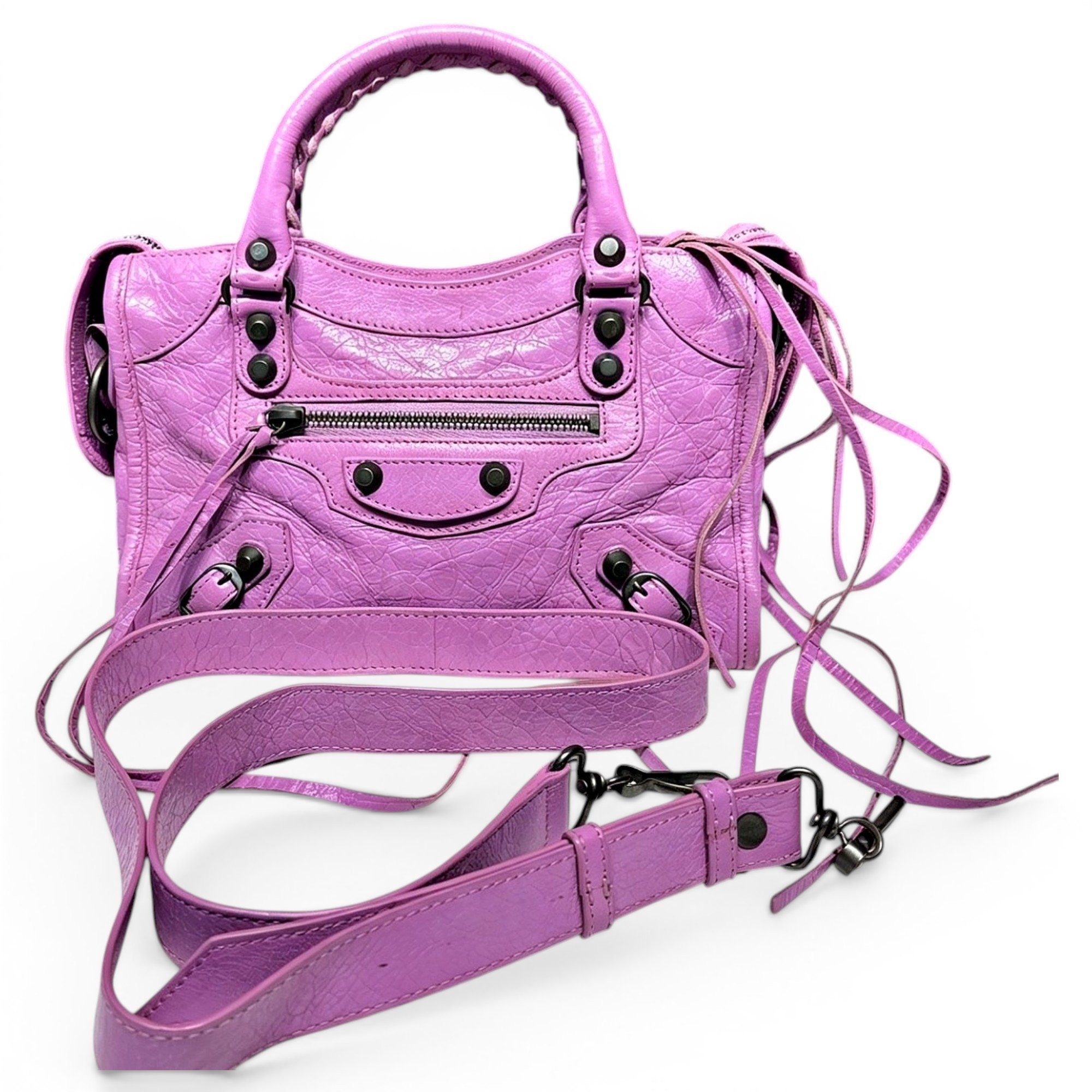 Le Cagole leather handbag