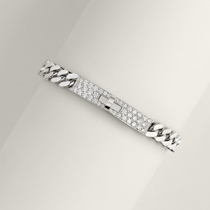 Sans Coloris Kelly Gourmette Bracelet, Very Small Model