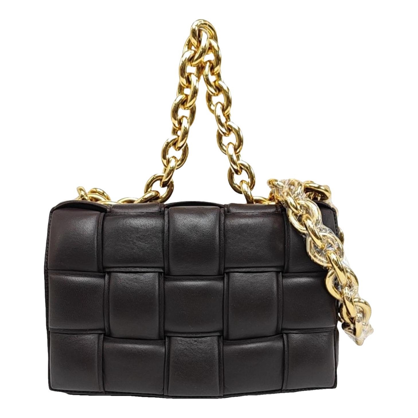 Brick Cassette leather handbag