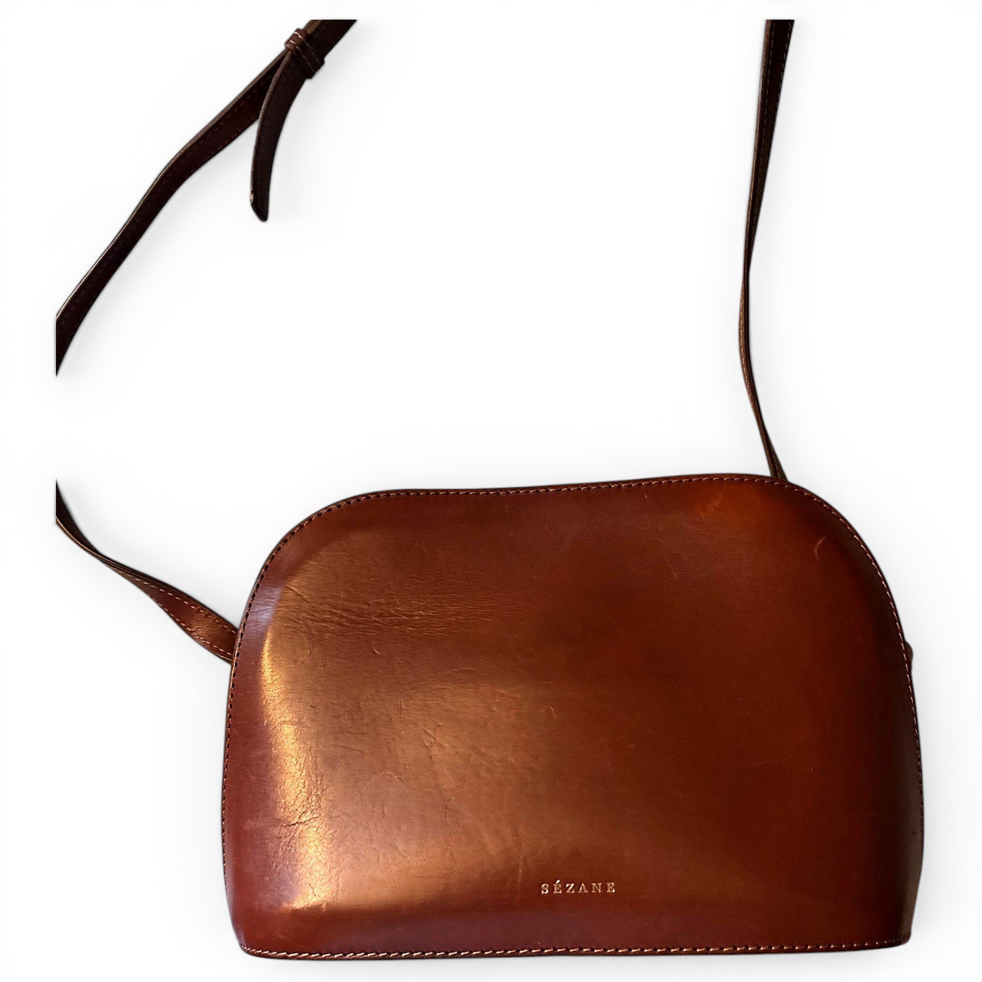 Victor leather crossbody bag