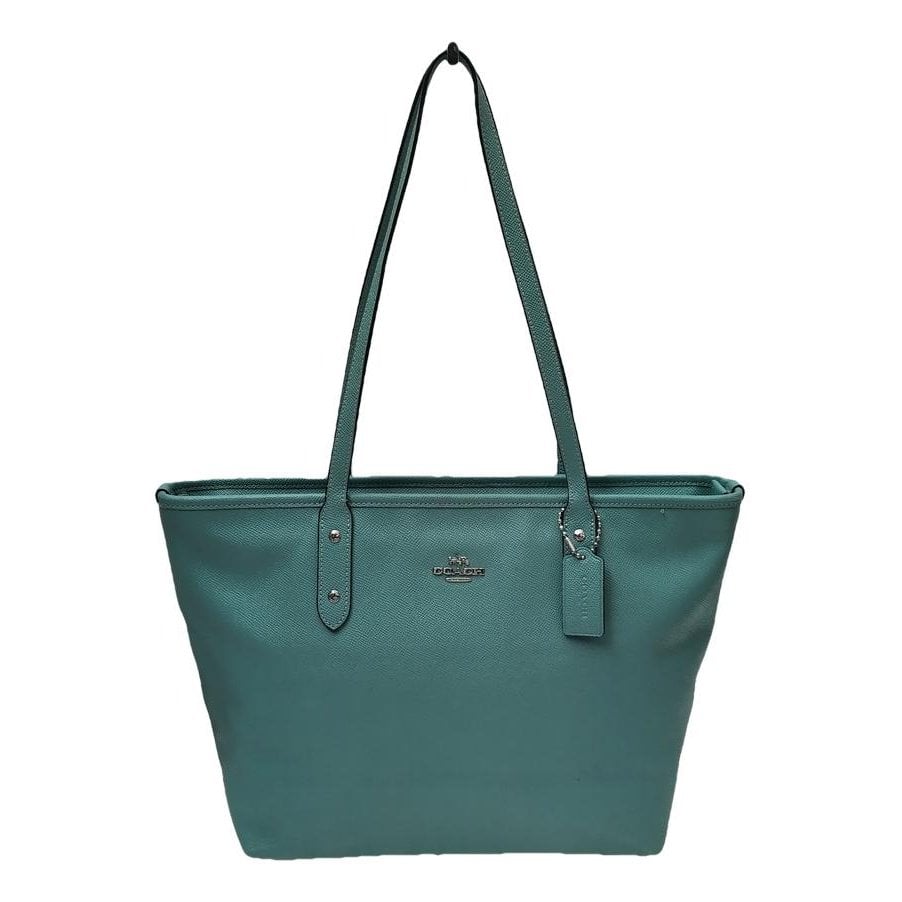 Leather tote