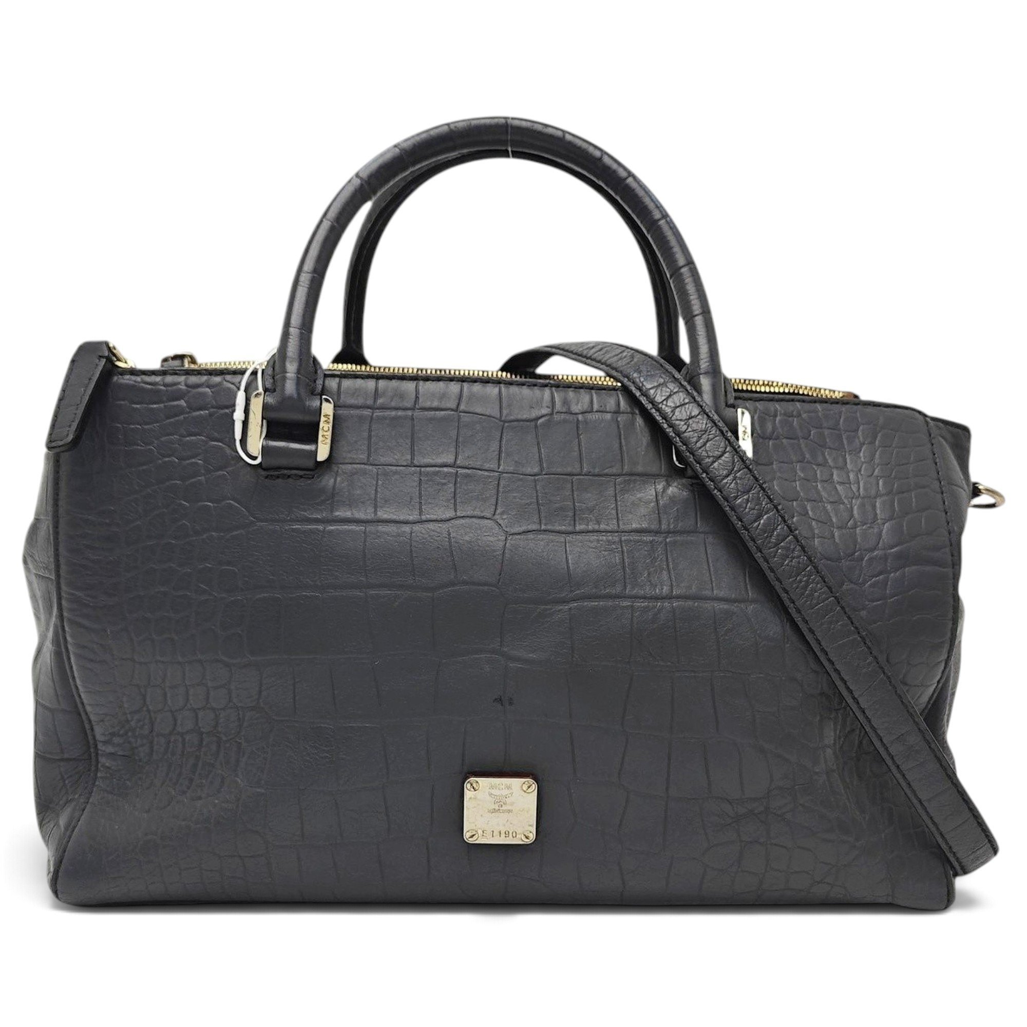 Leather handbag
