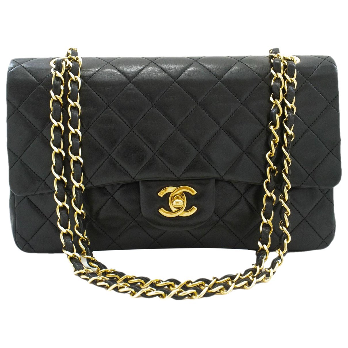 Trendy CC Flap leather crossbody bag