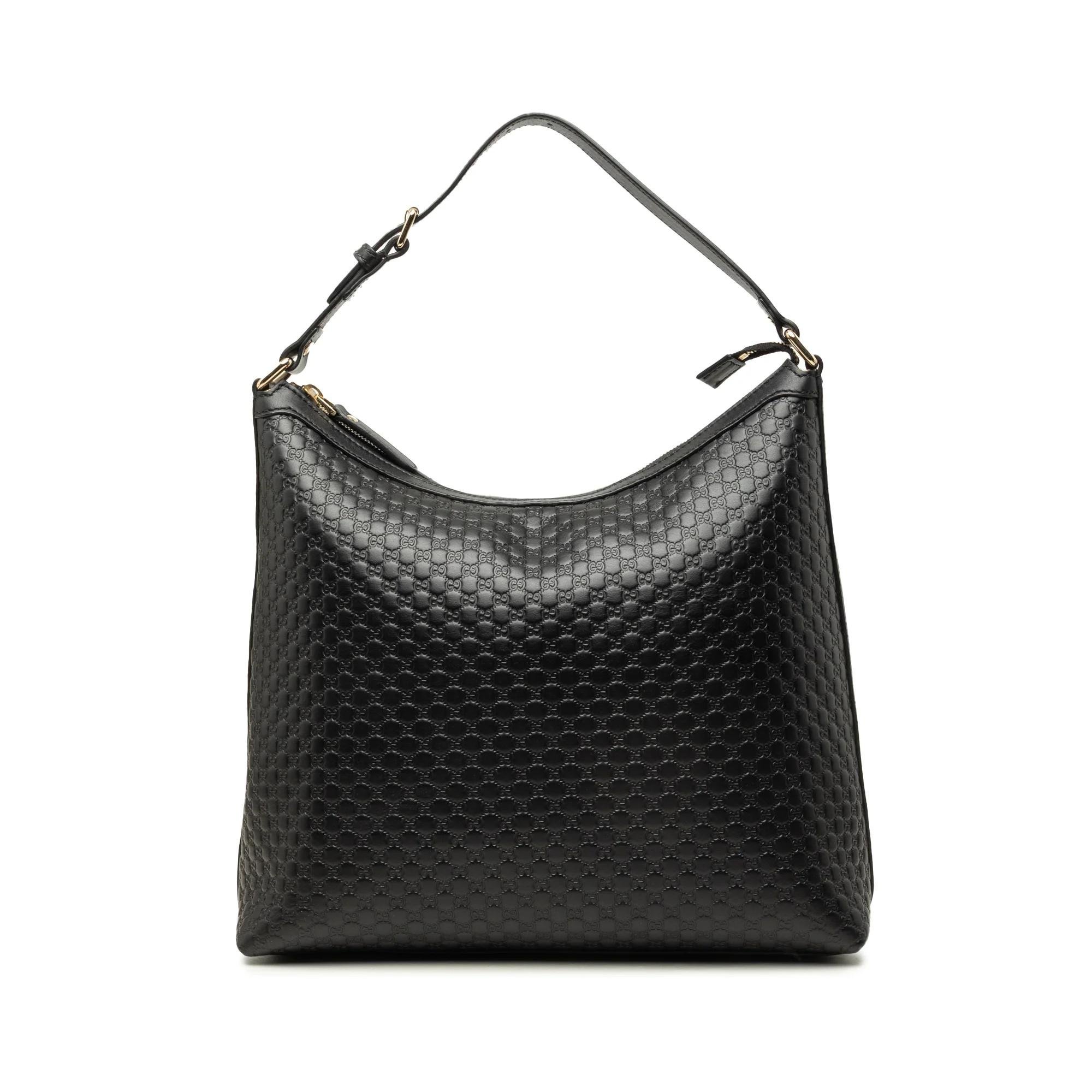 Gucci B leather handbag