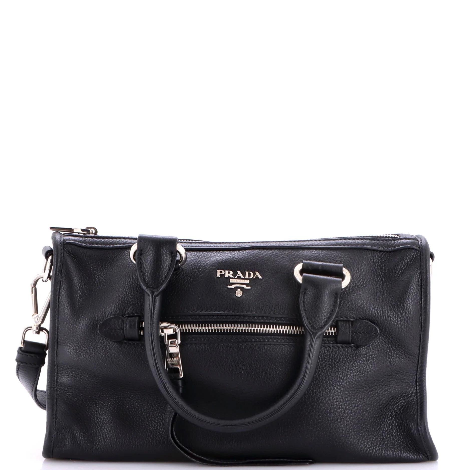 Leather satchel
