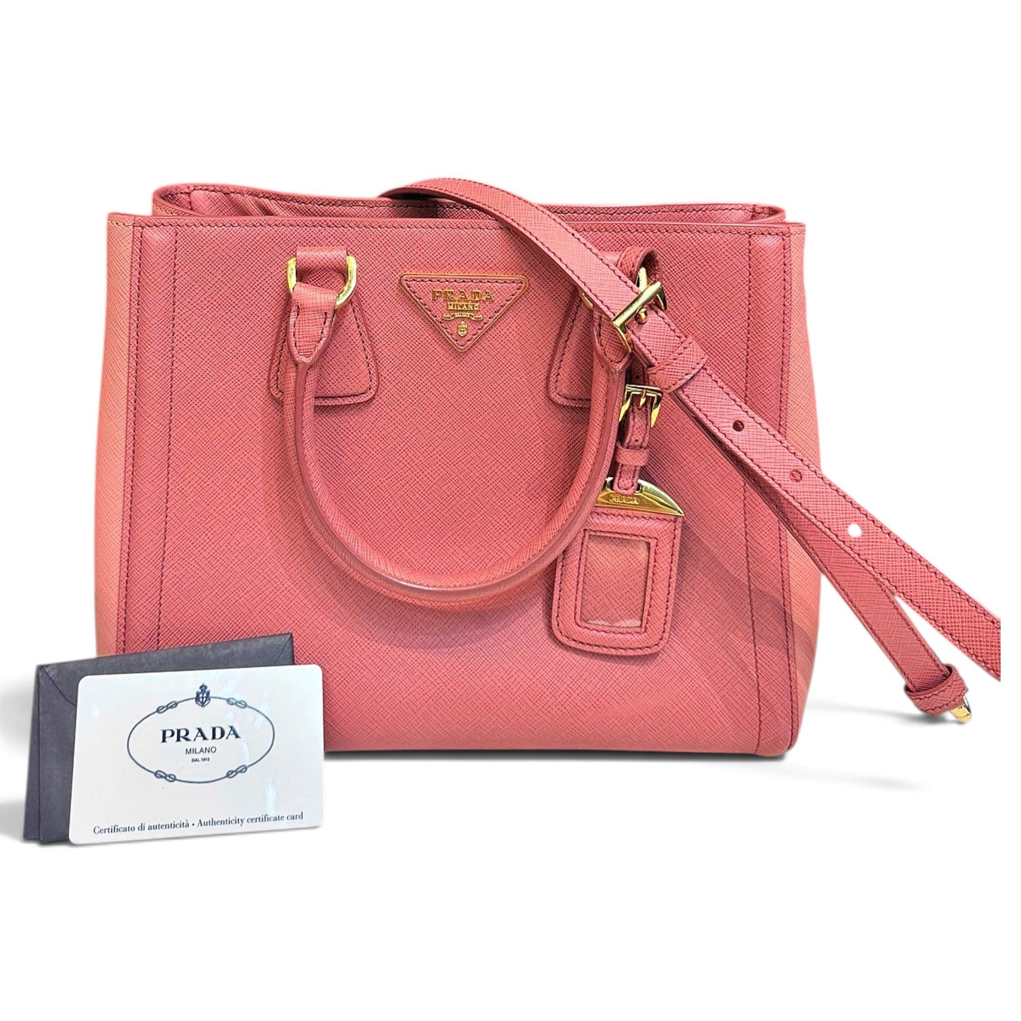 Galleria leather tote