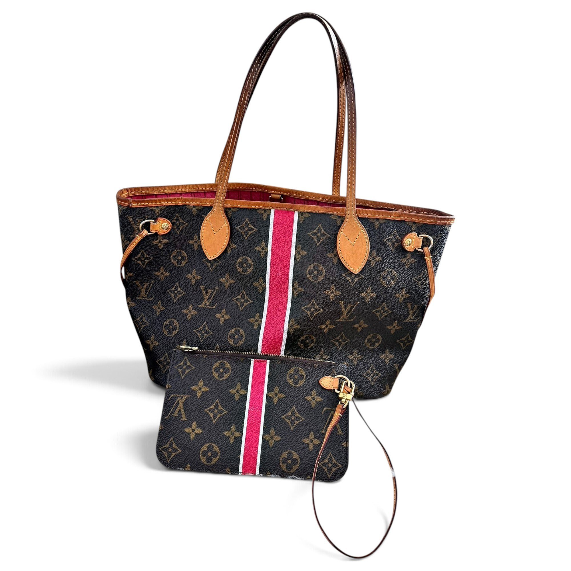 Louis Vuitton Neverfull cloth tote