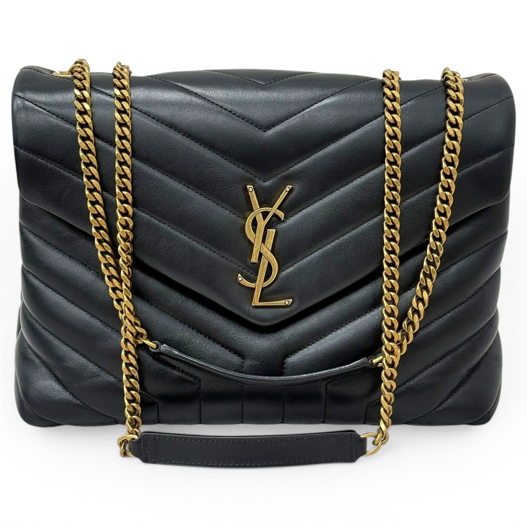 Loulou leather handbag