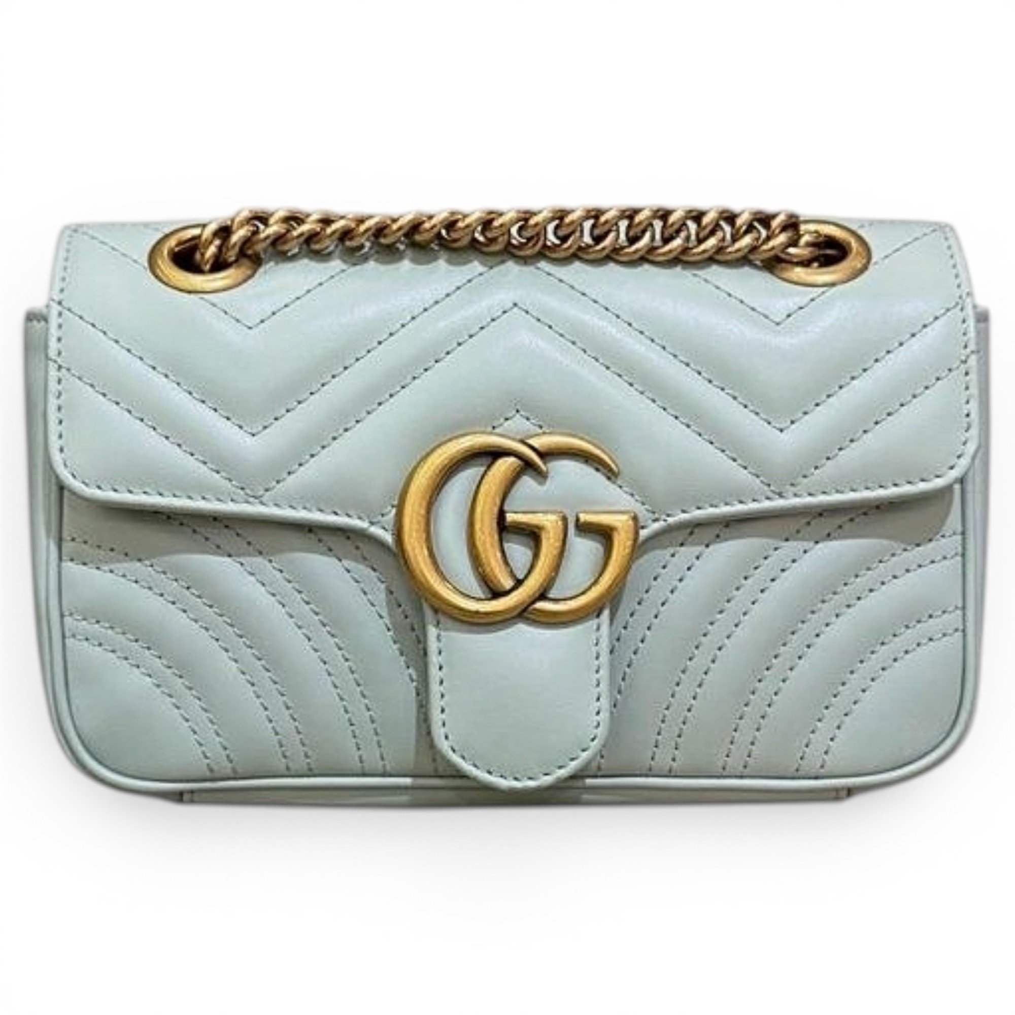 GG Marmont Flap leather handbag