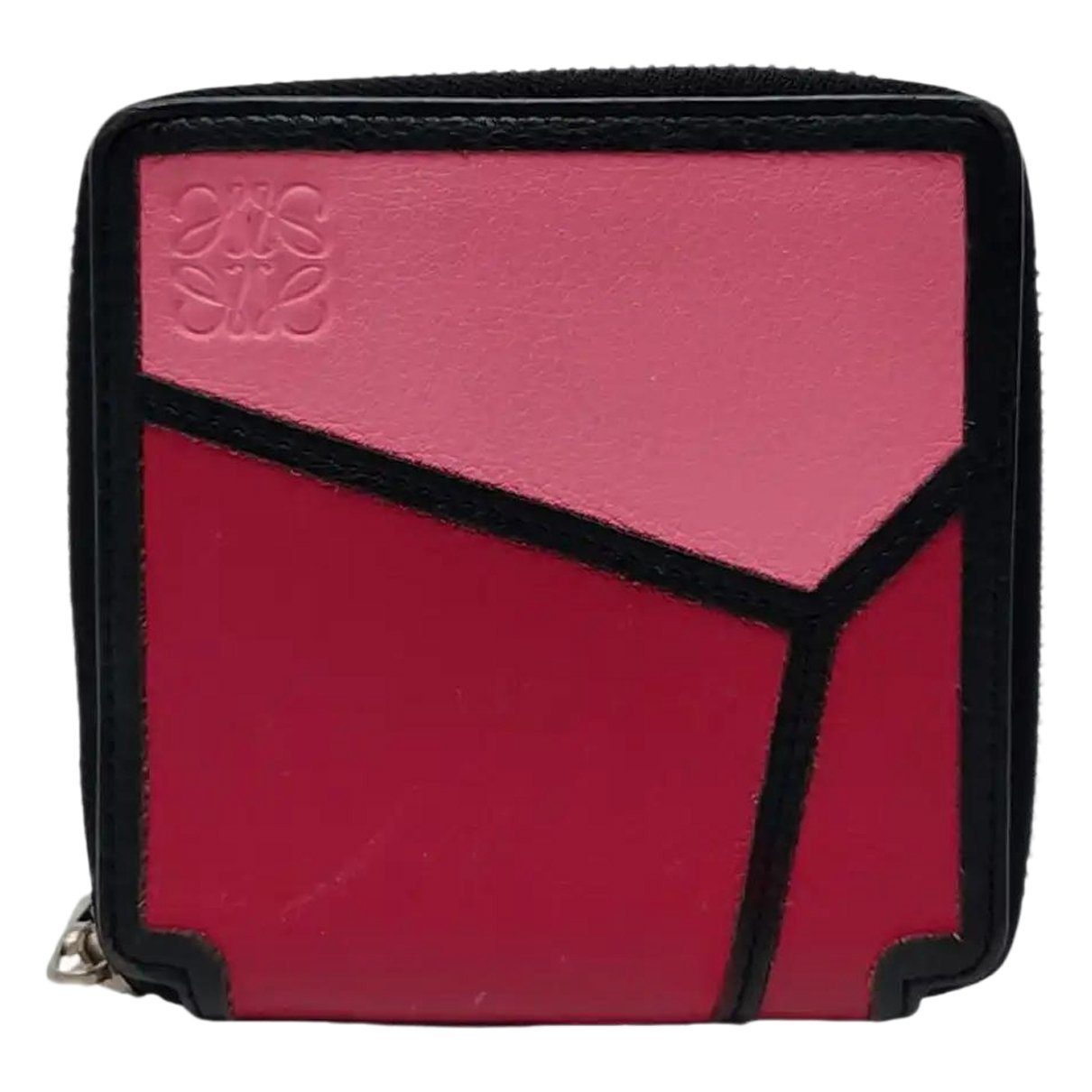 Puzzle leather mini bag