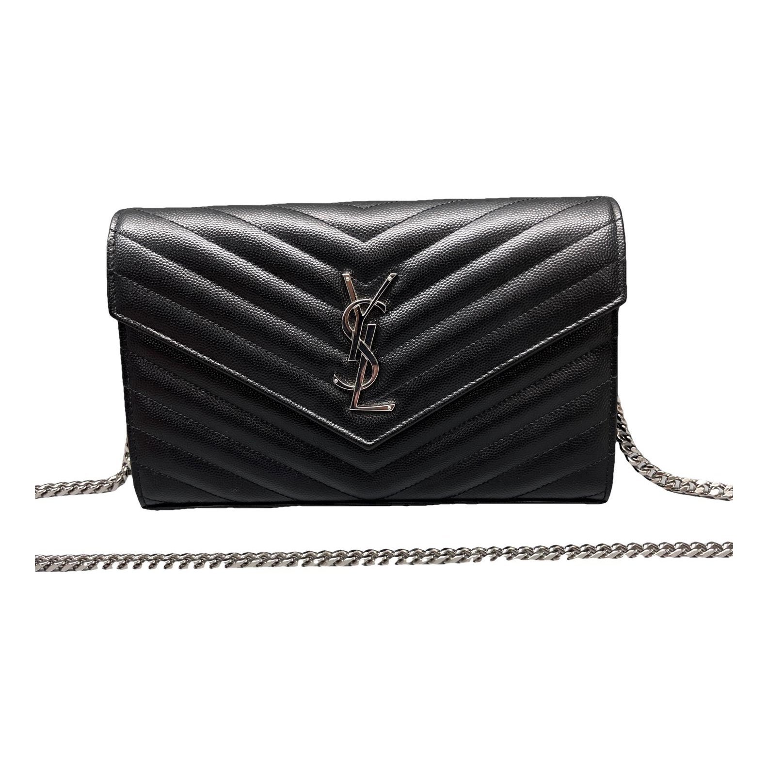 Portefeuille enveloppe leather handbag