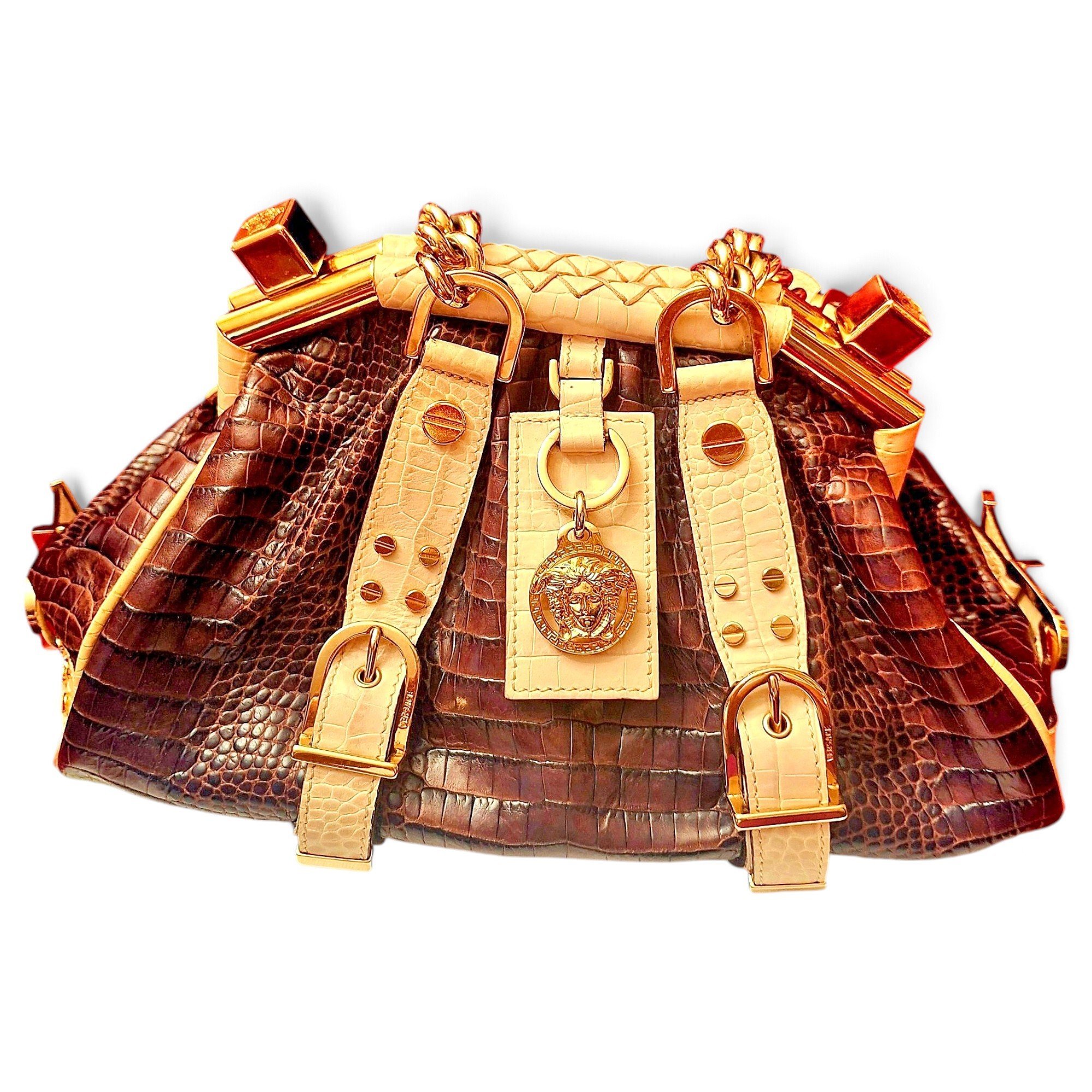 Leather handbag
