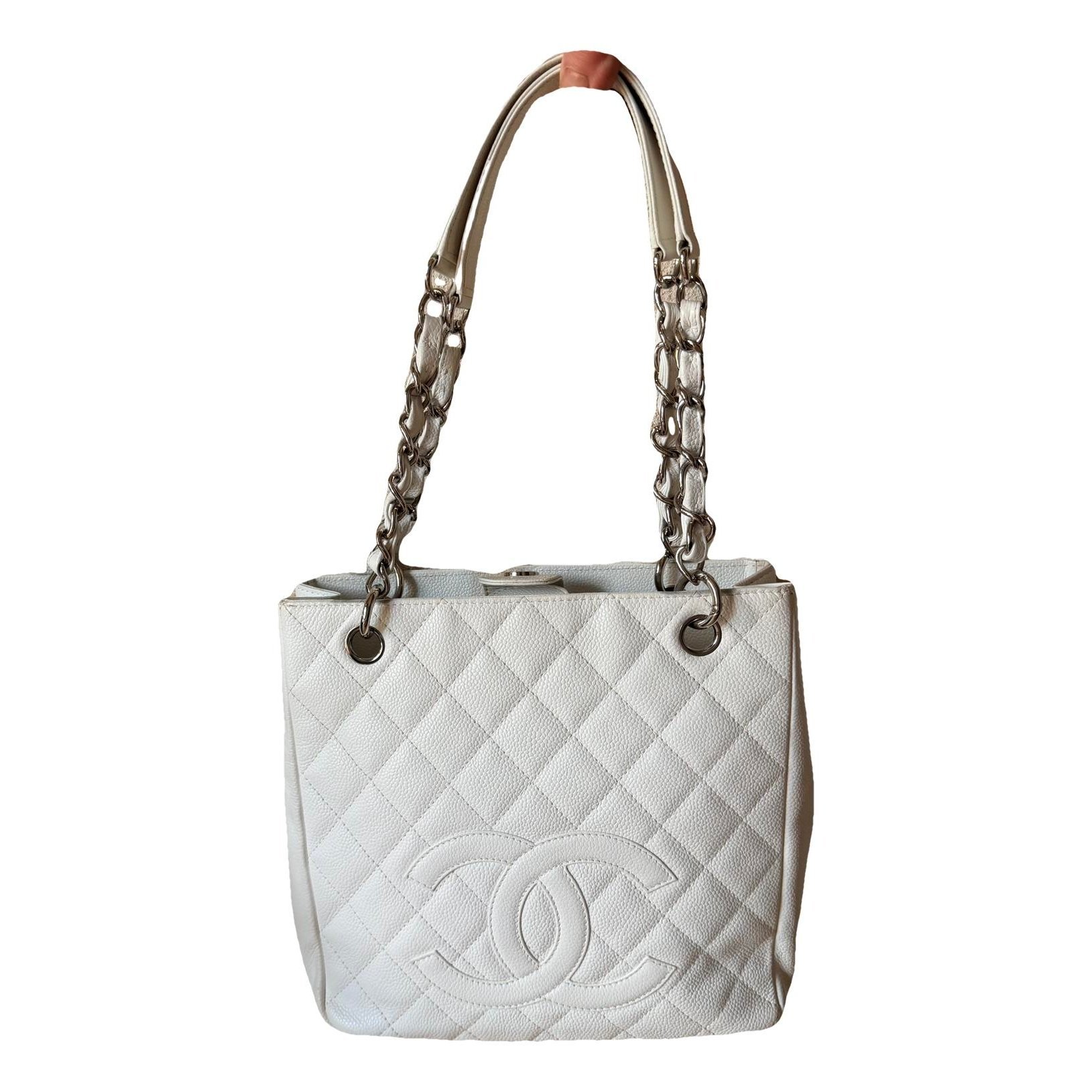 Petite Shopping Tote leather tote