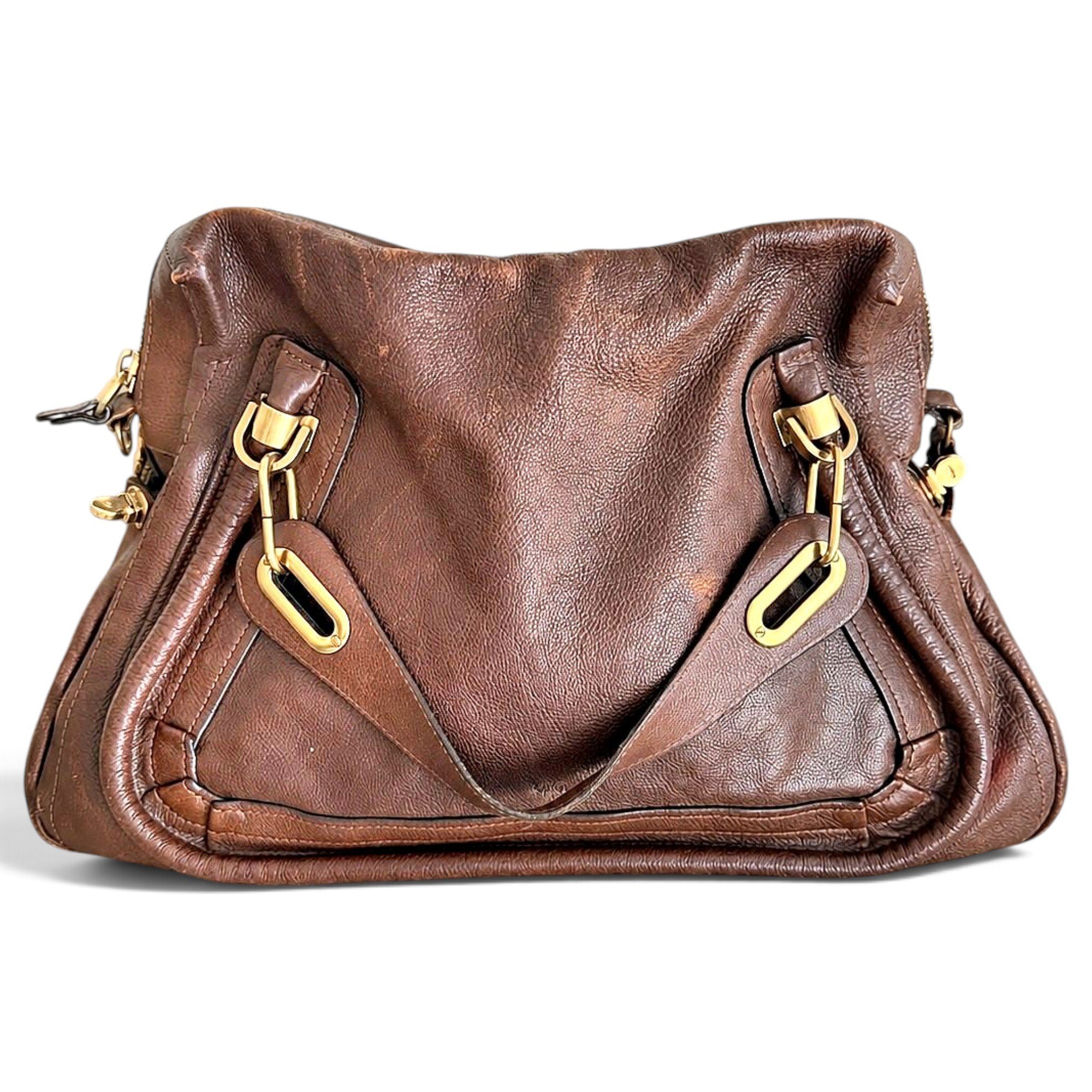 Paraty leather handbag