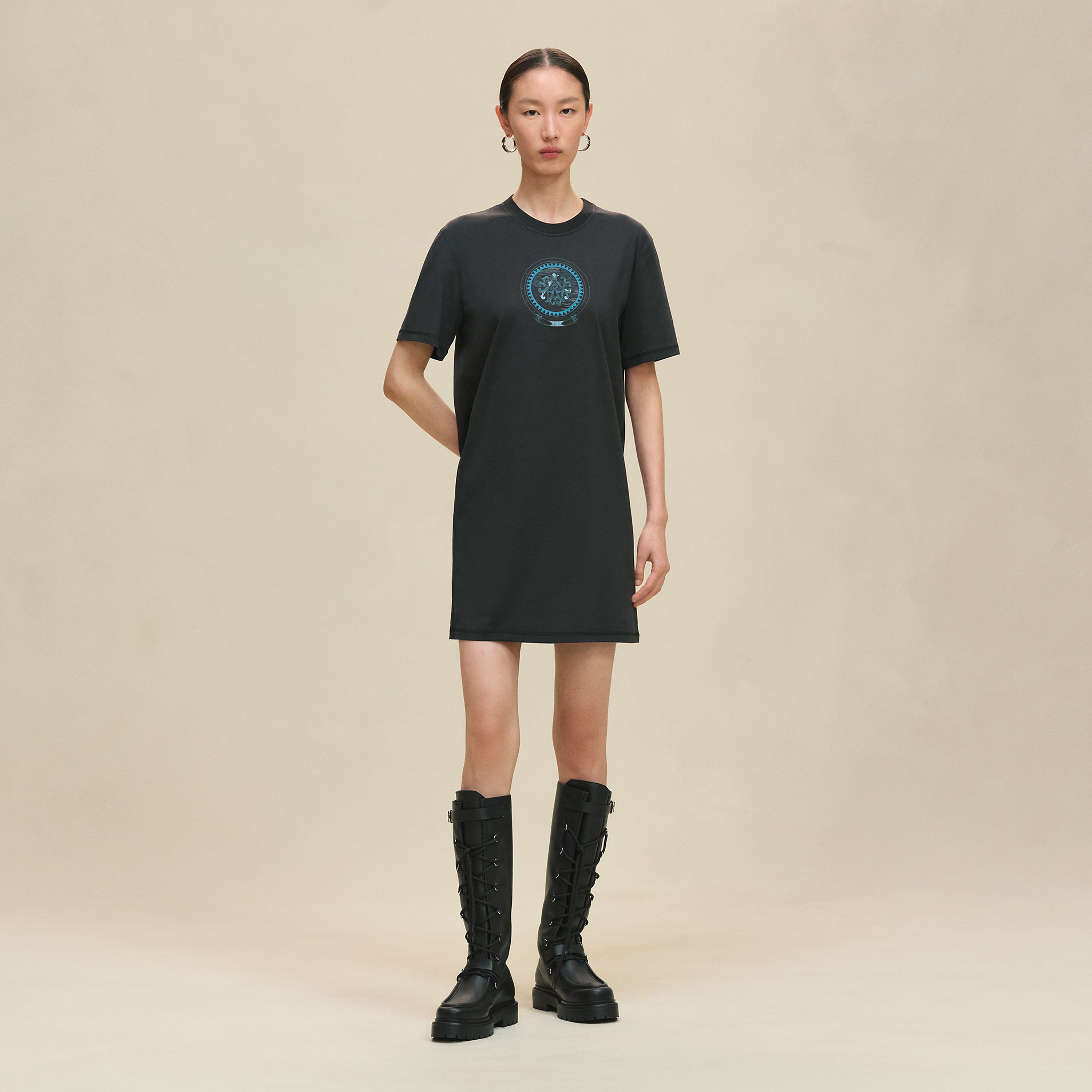 "Mors a Jouets" t-shirt dress