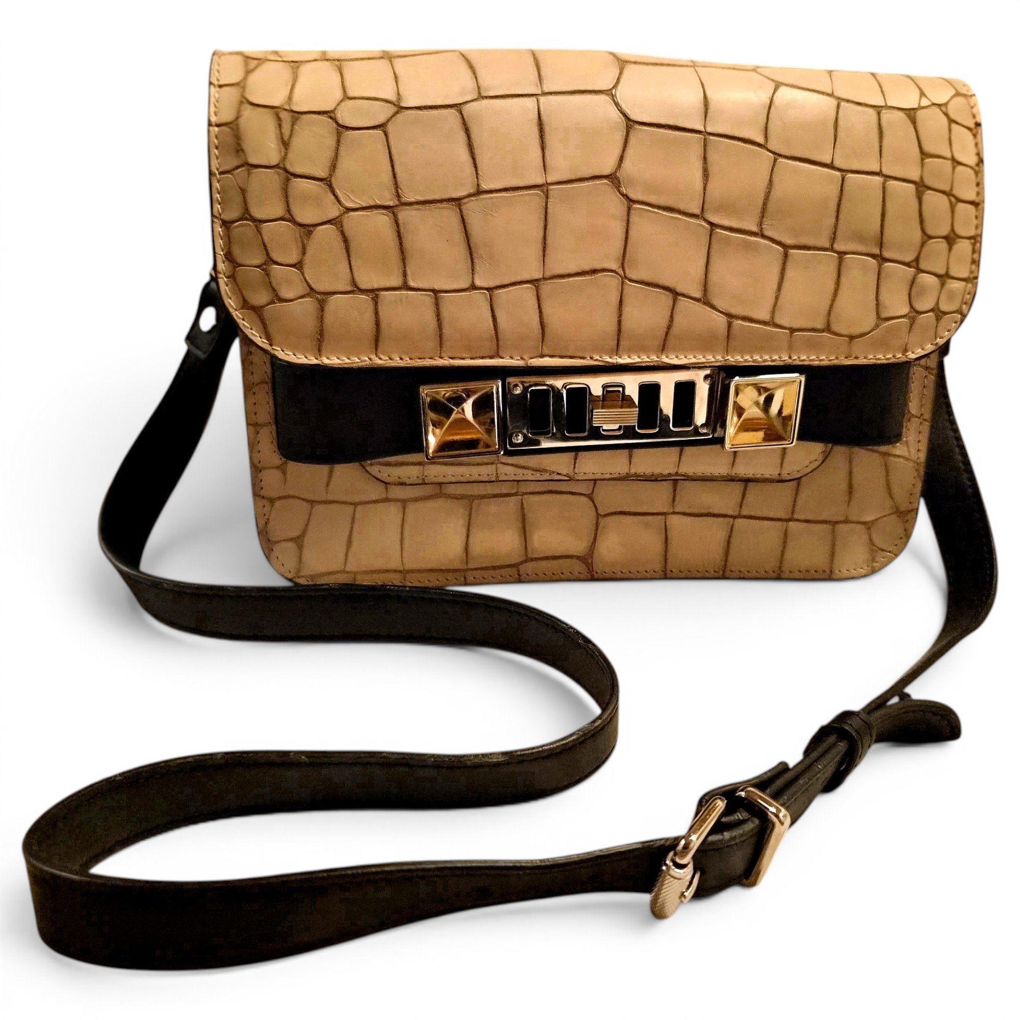 PS11 leather handbag