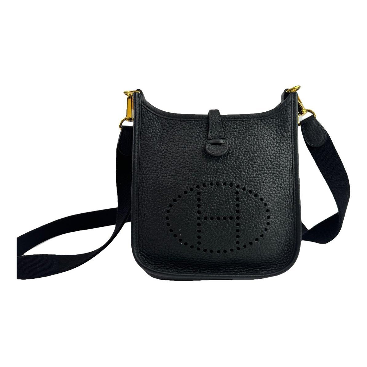 Mini Evelyne leather handbag