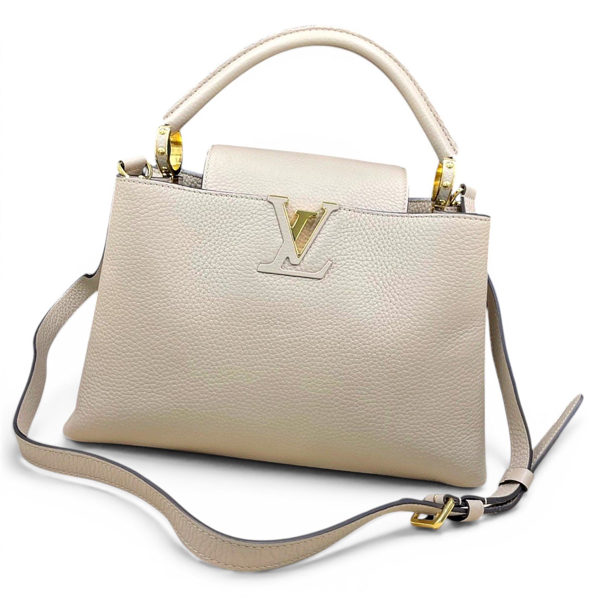 Capucines leather handbag