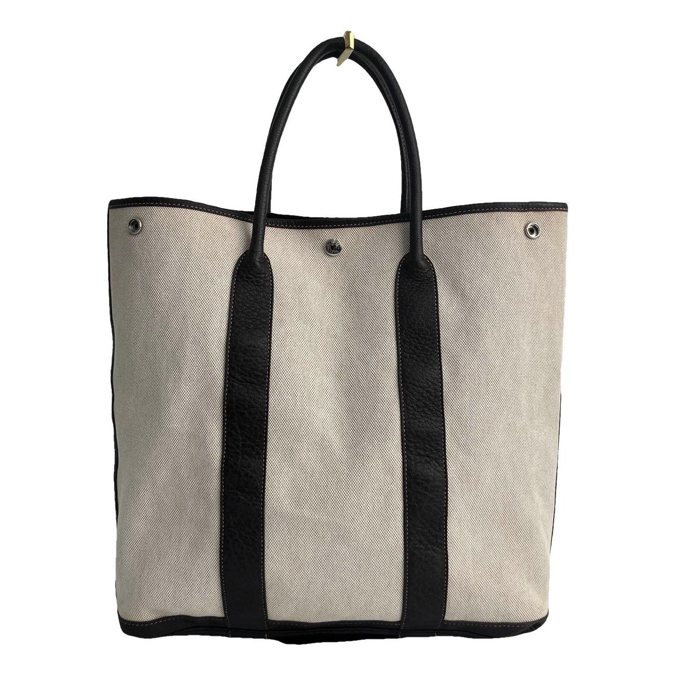 Hermes Garden File Handbag Ecru 2004