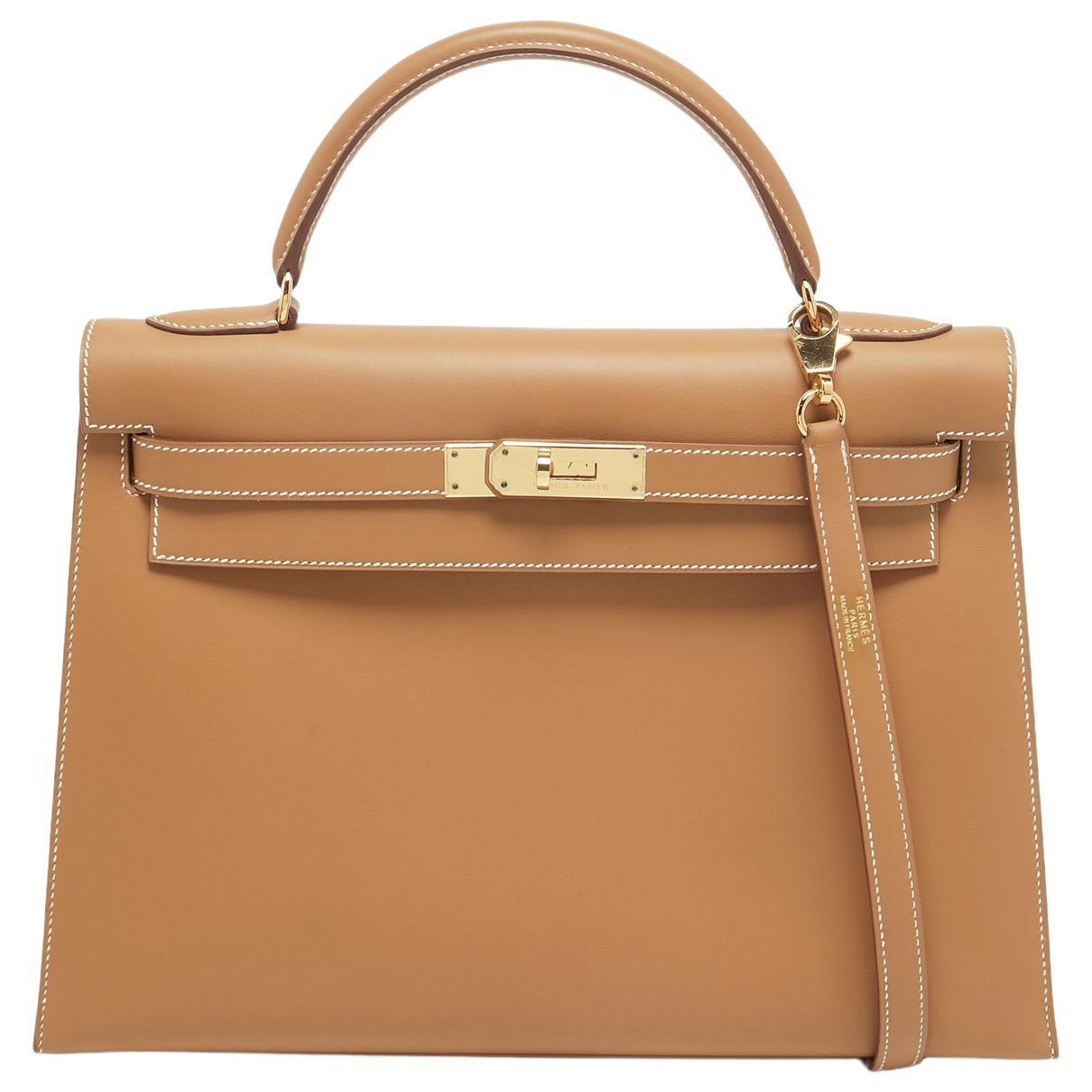 Leather satchel