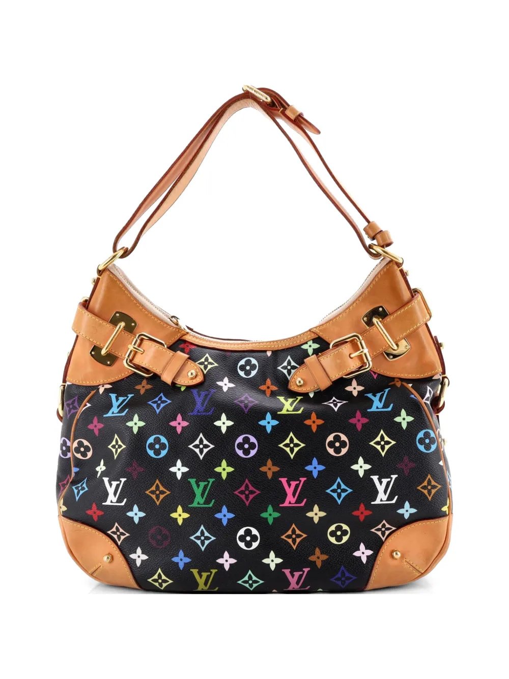 Greta Handbag Monogram Multicolor hobo bag