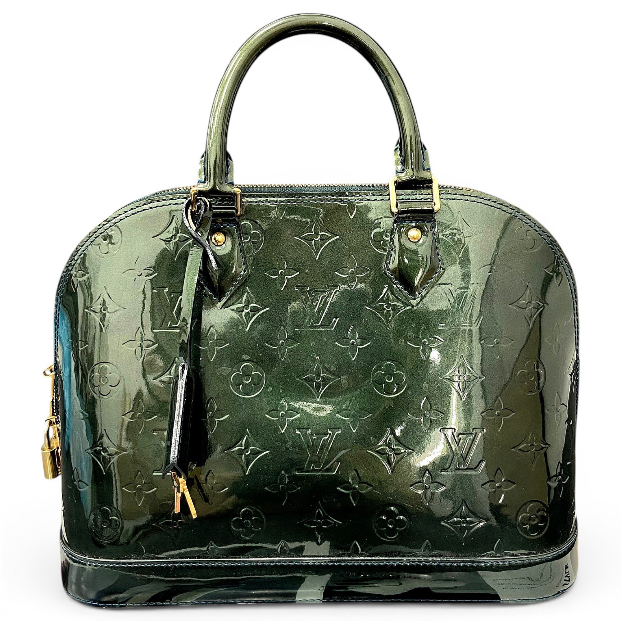 Alma patent leather handbag