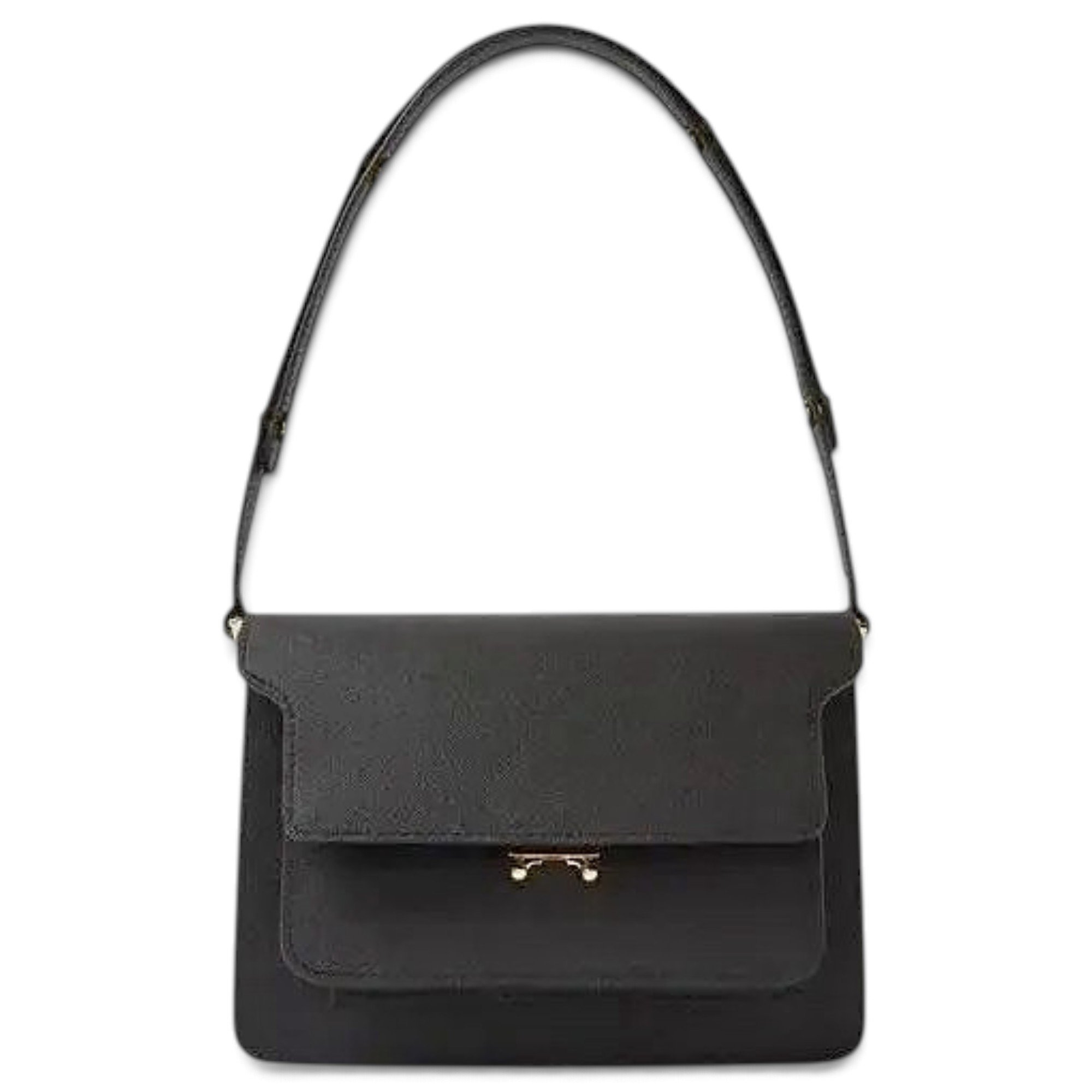 Marni Trunk leather crossbody bag