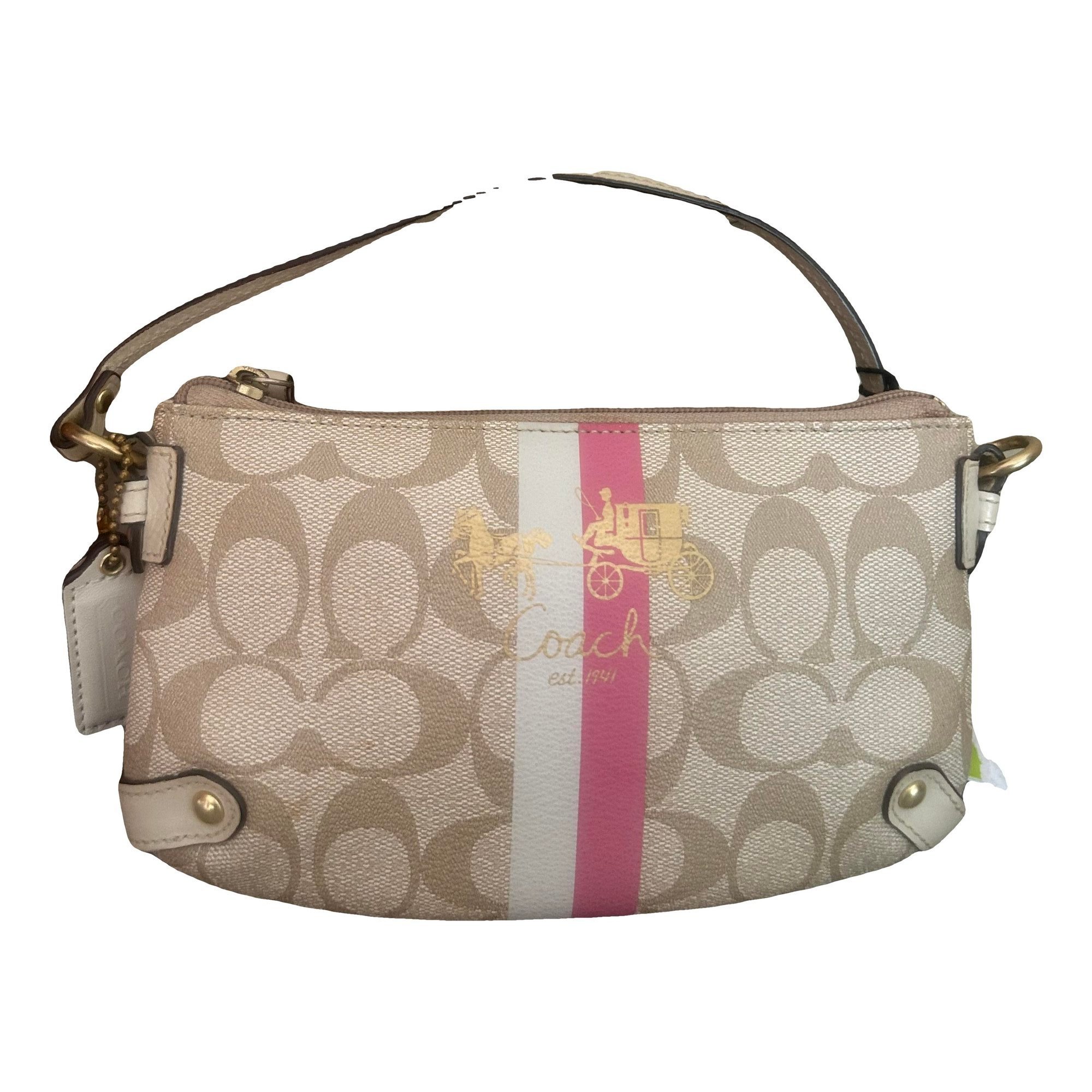 Patent leather handbag