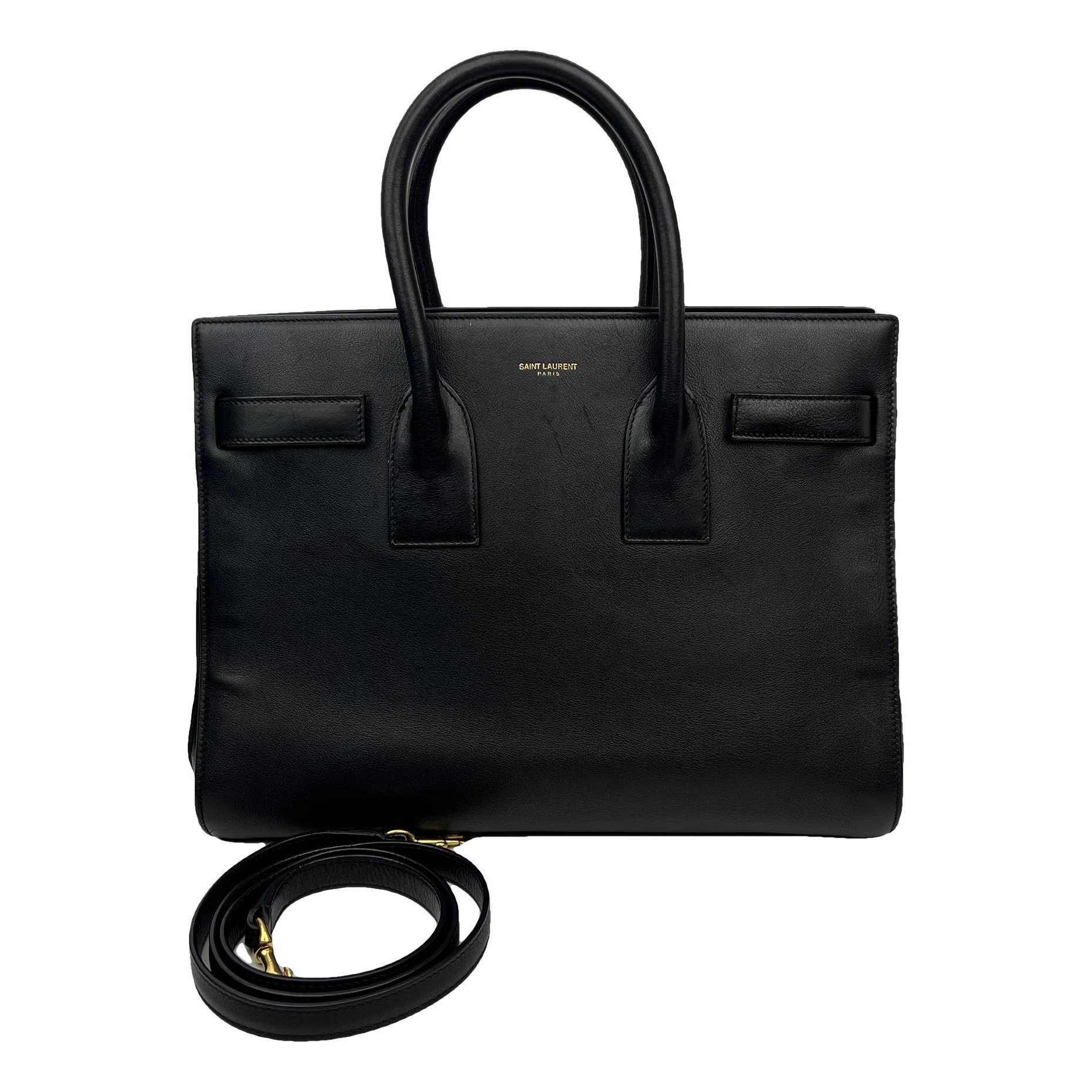 Leather handbag